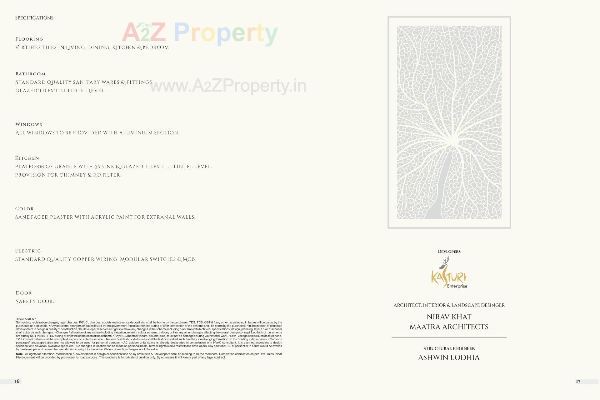  of real estate project Aurum Westend located at Ghanteshwar, Rajkot, Gujarat