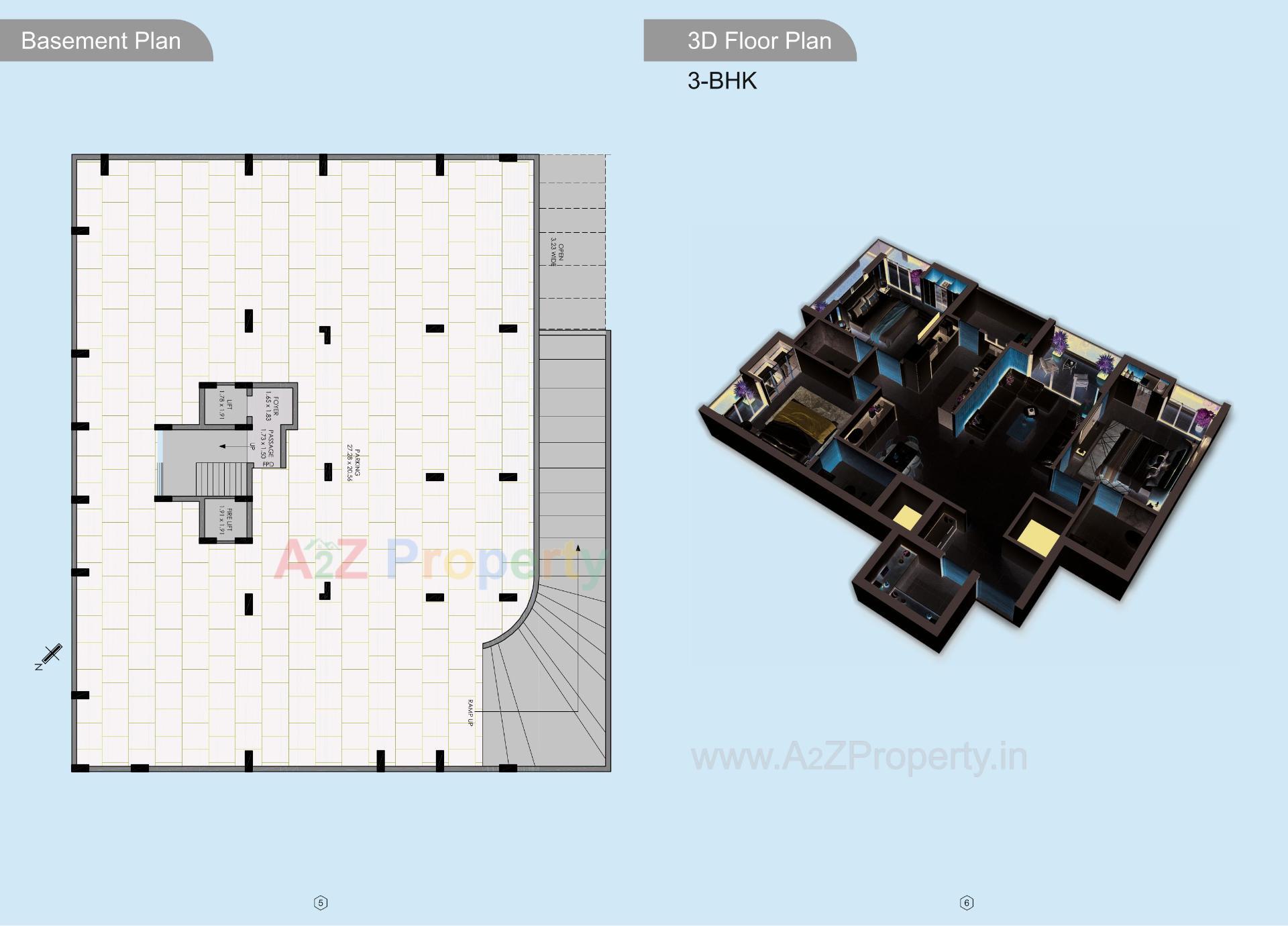 Layout of real estate project Avsar Avenue located at Madhapar, Rajkot, Gujarat