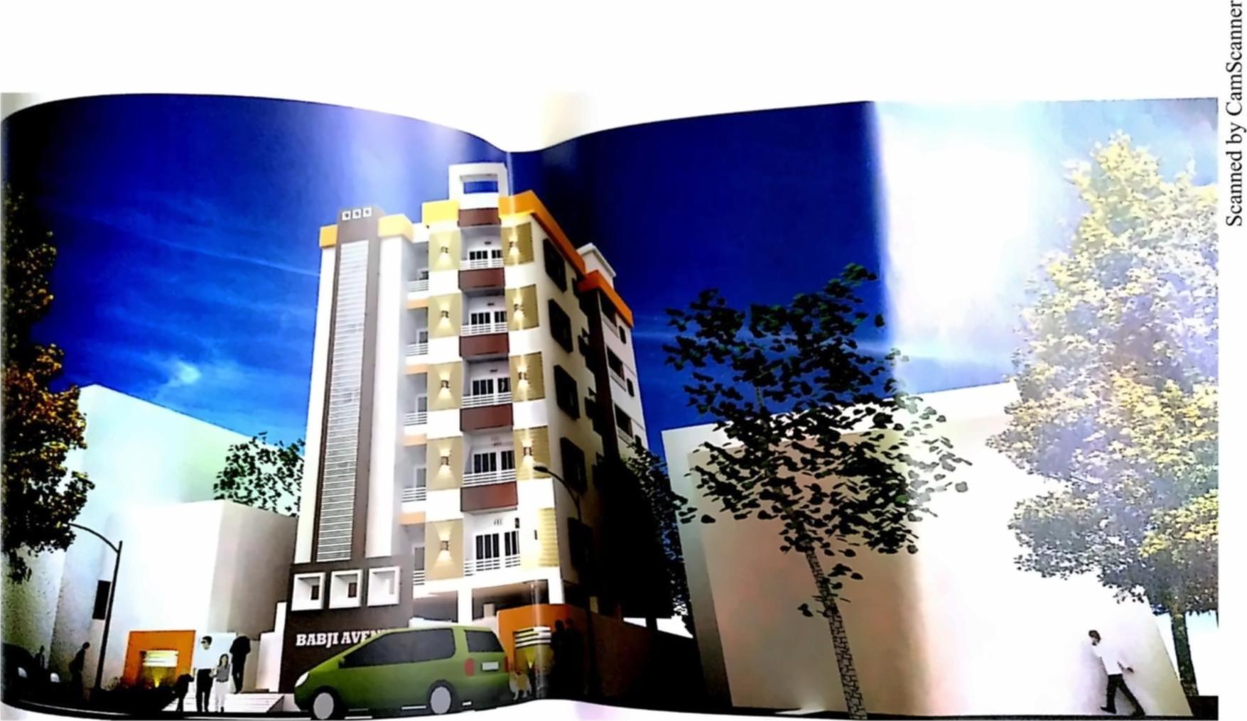 3D Elevation of real estate project Babji Avenue located at Rajkot, Rajkot, Gujarat