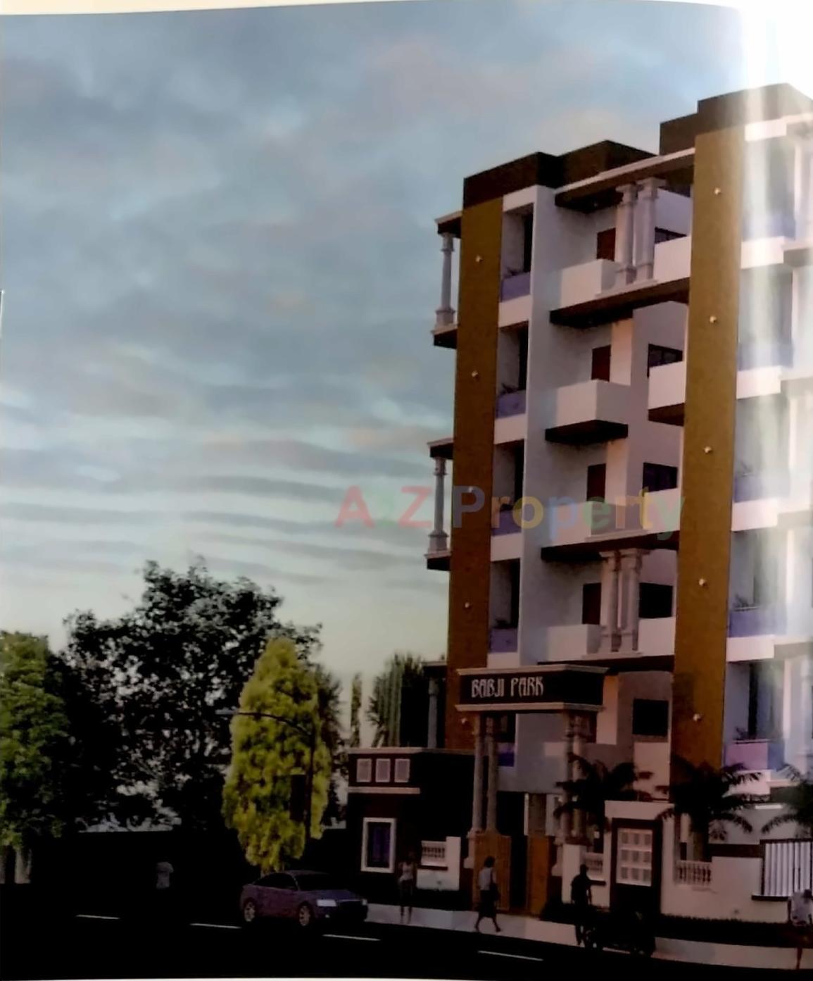 3D Elevation of real estate project Babji Park located at Rajkot, Rajkot, Gujarat