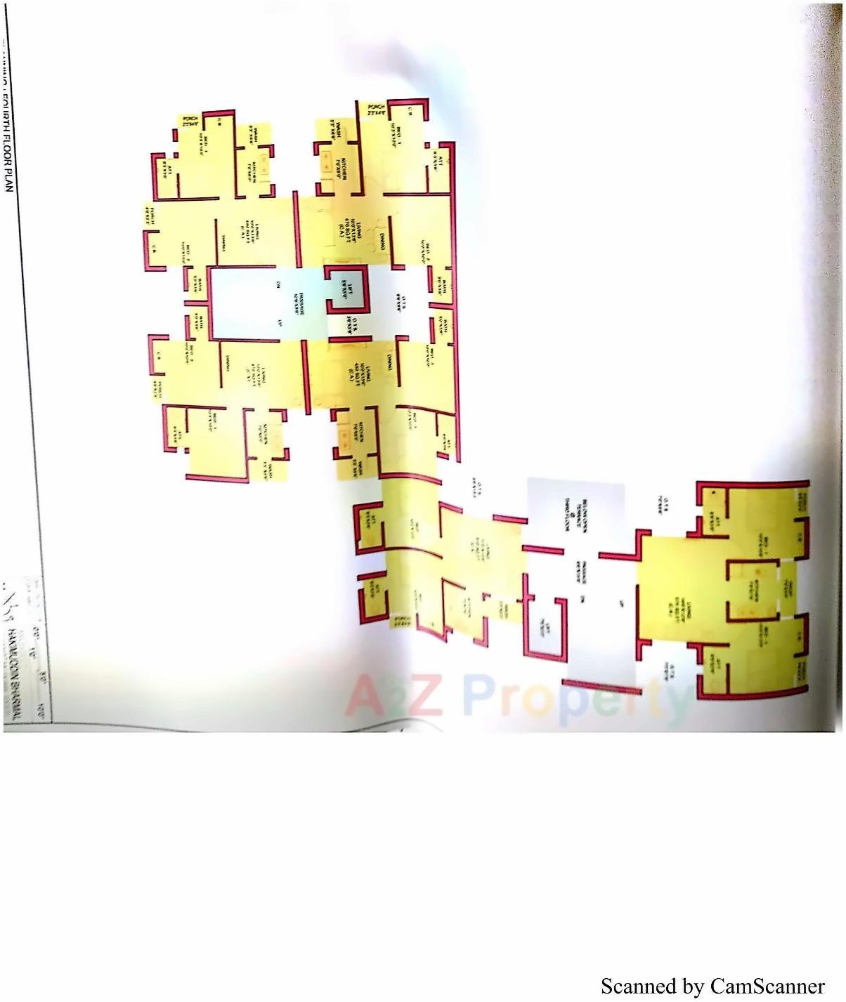 Layout of real estate project Babji Park located at Rajkot, Rajkot, Gujarat