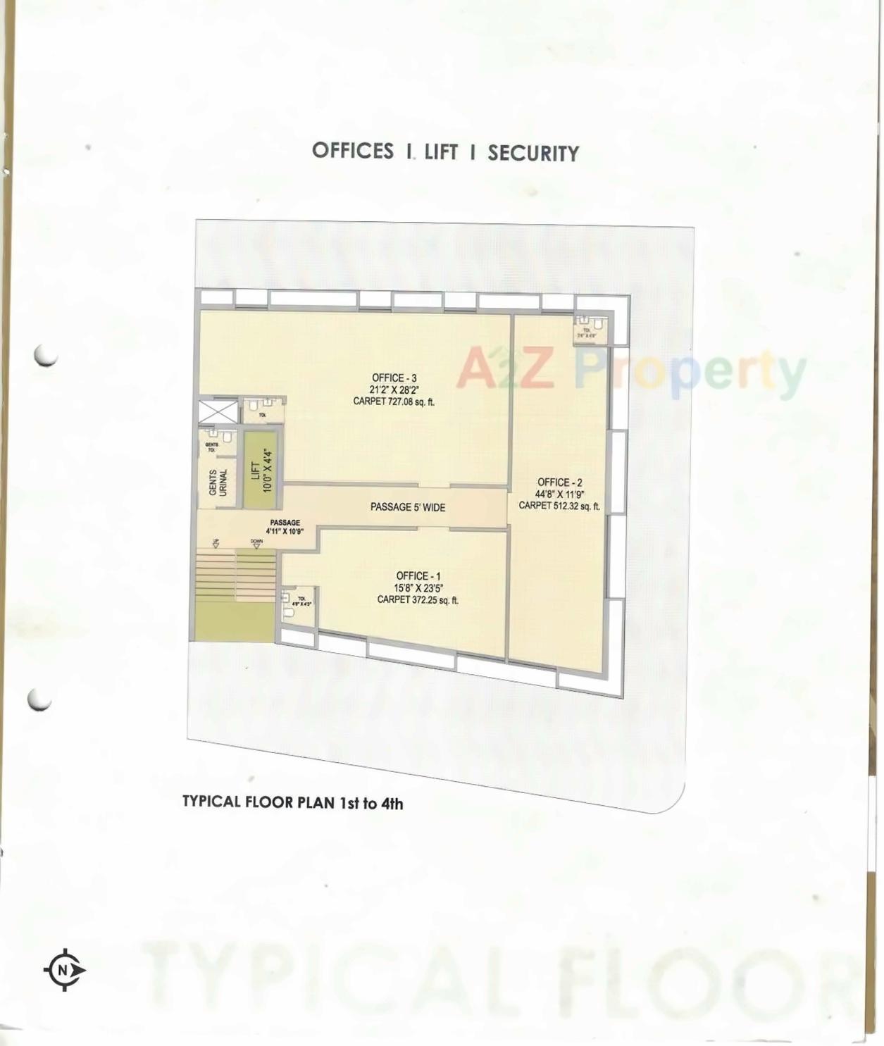 Layout of real estate project Balajee Square located at Rajkot, Rajkot, Gujarat