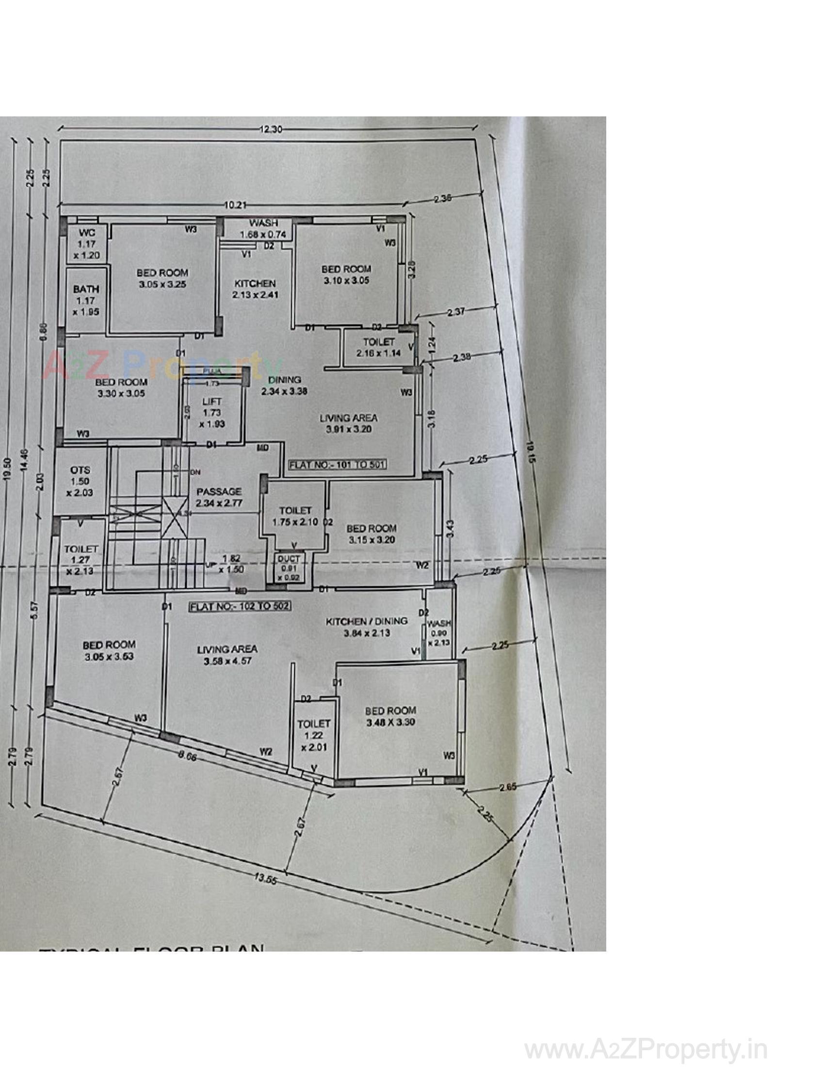 Layout of real estate project Balaji located at Rajkot, Rajkot, Gujarat