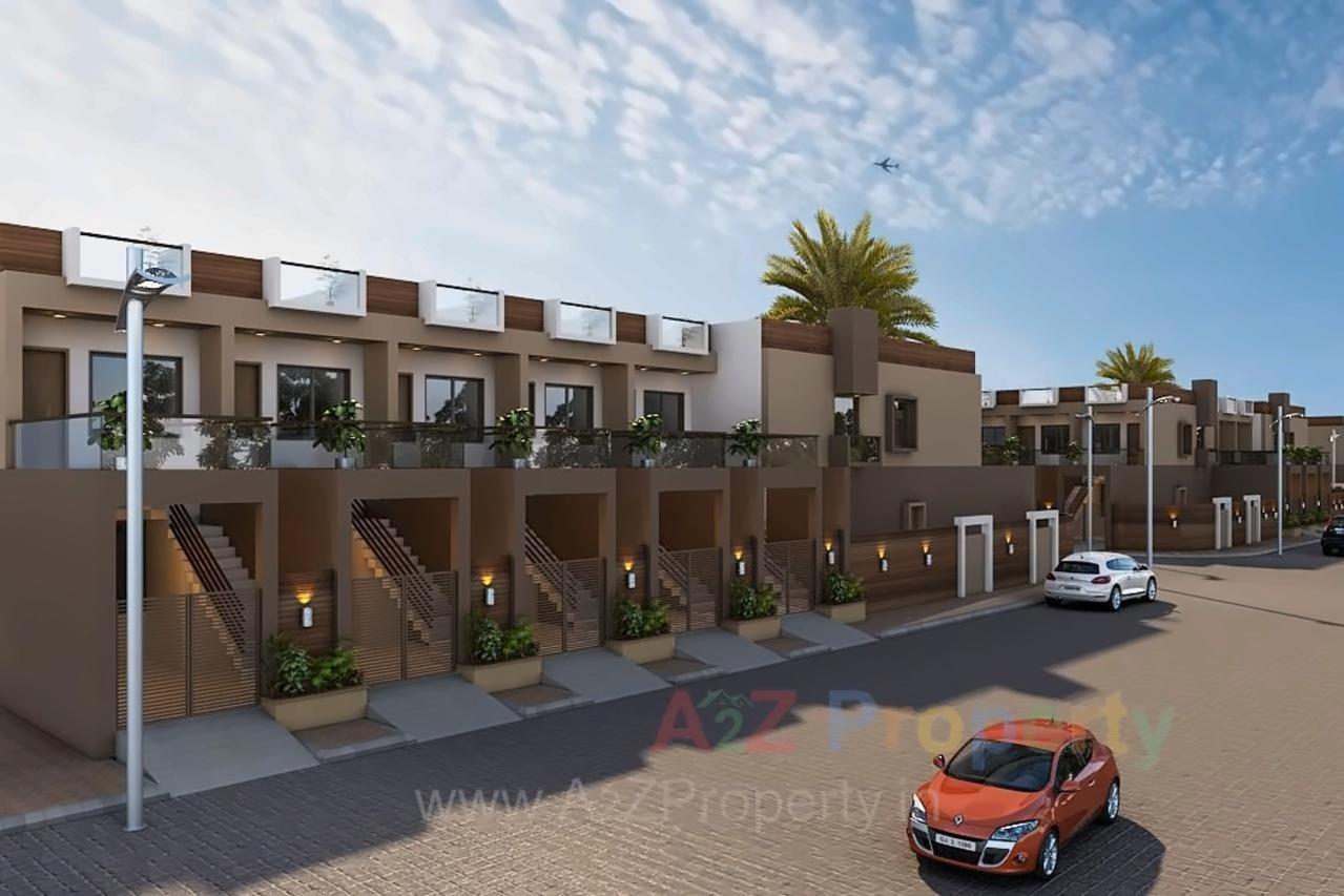 3D Elevation of real estate project Balaji Residency located at Metoda, Rajkot, Gujarat