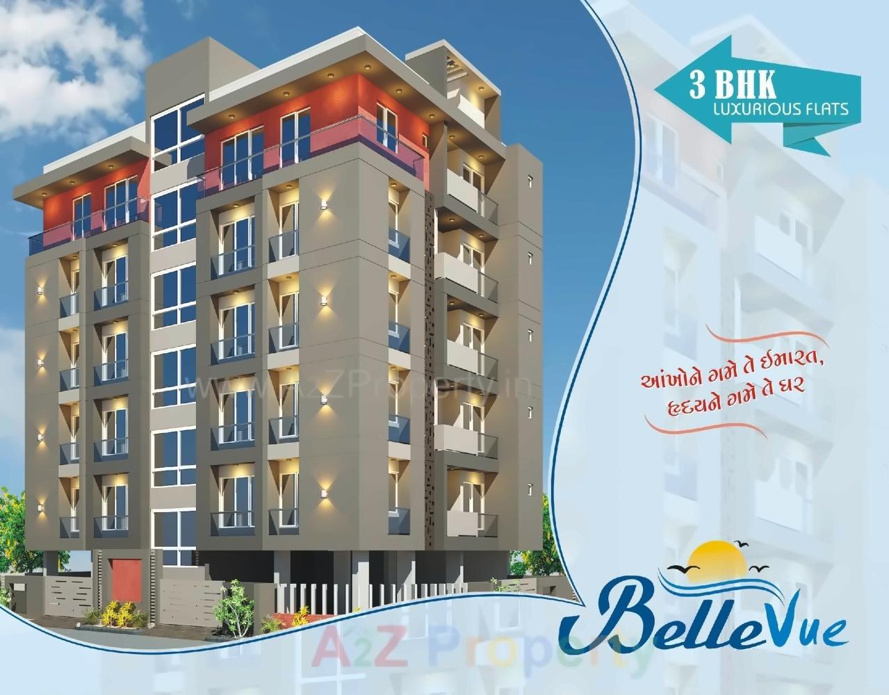 3D Elevation of real estate project Bellevue located at Rajkot, Rajkot, Gujarat