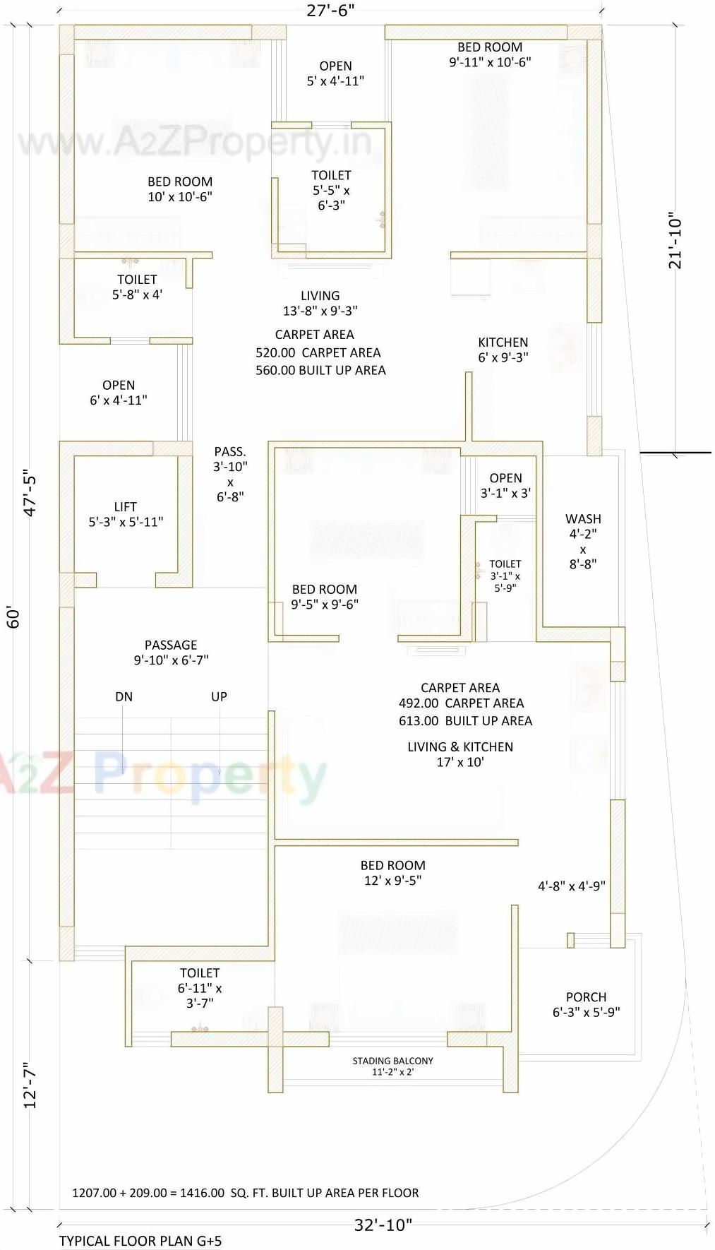  of real estate project Bhagwati Avenue located at Rajkot, Rajkot, Gujarat
