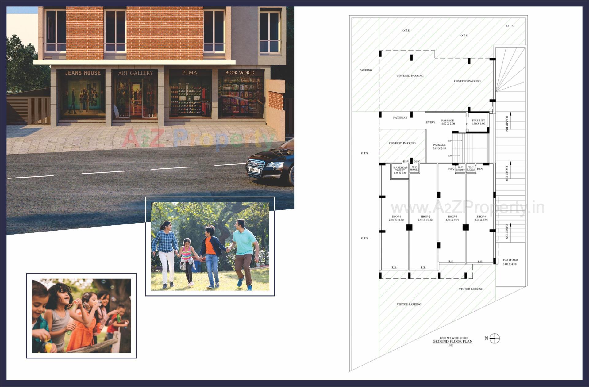  of real estate project Bhakti Bhumi located at Mavdi, Rajkot, Gujarat