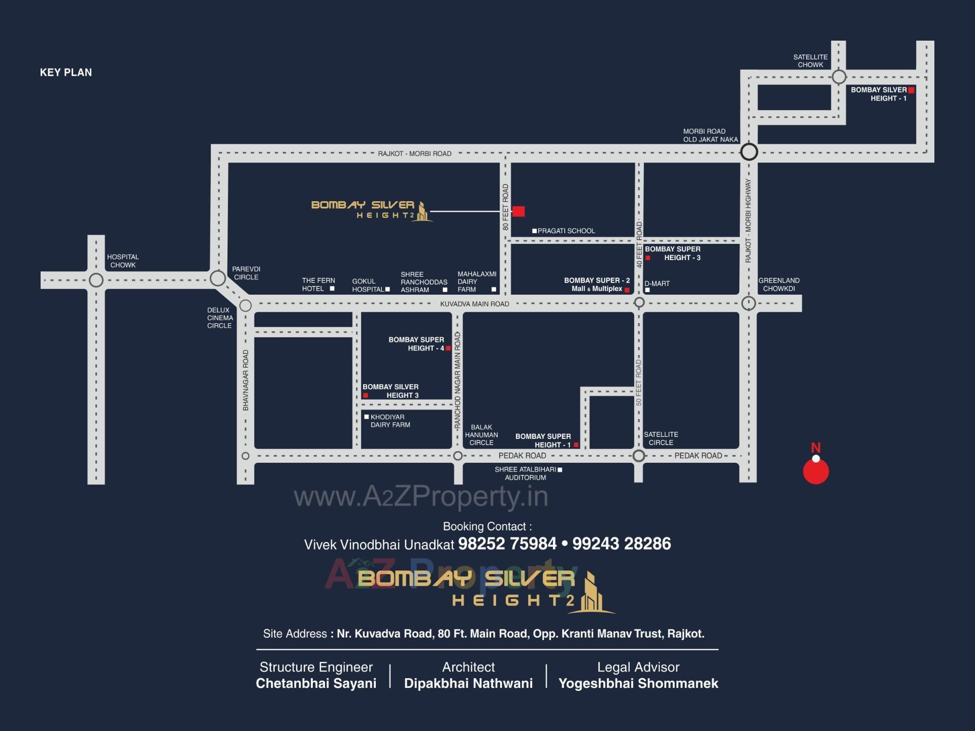  of real estate project Bombay Silver Height located at Rajkot, Rajkot, Gujarat