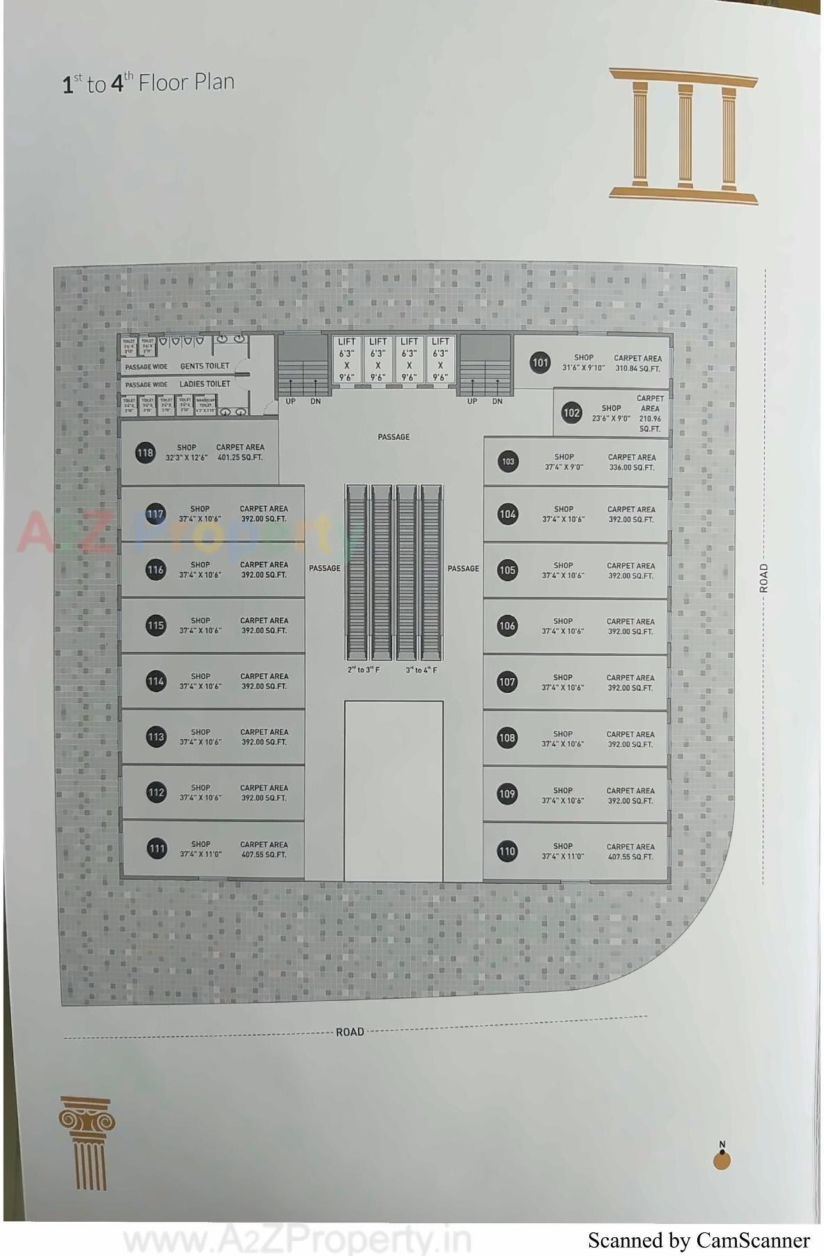  of real estate project Bombay Super Heights located at Rajkot, Rajkot, Gujarat