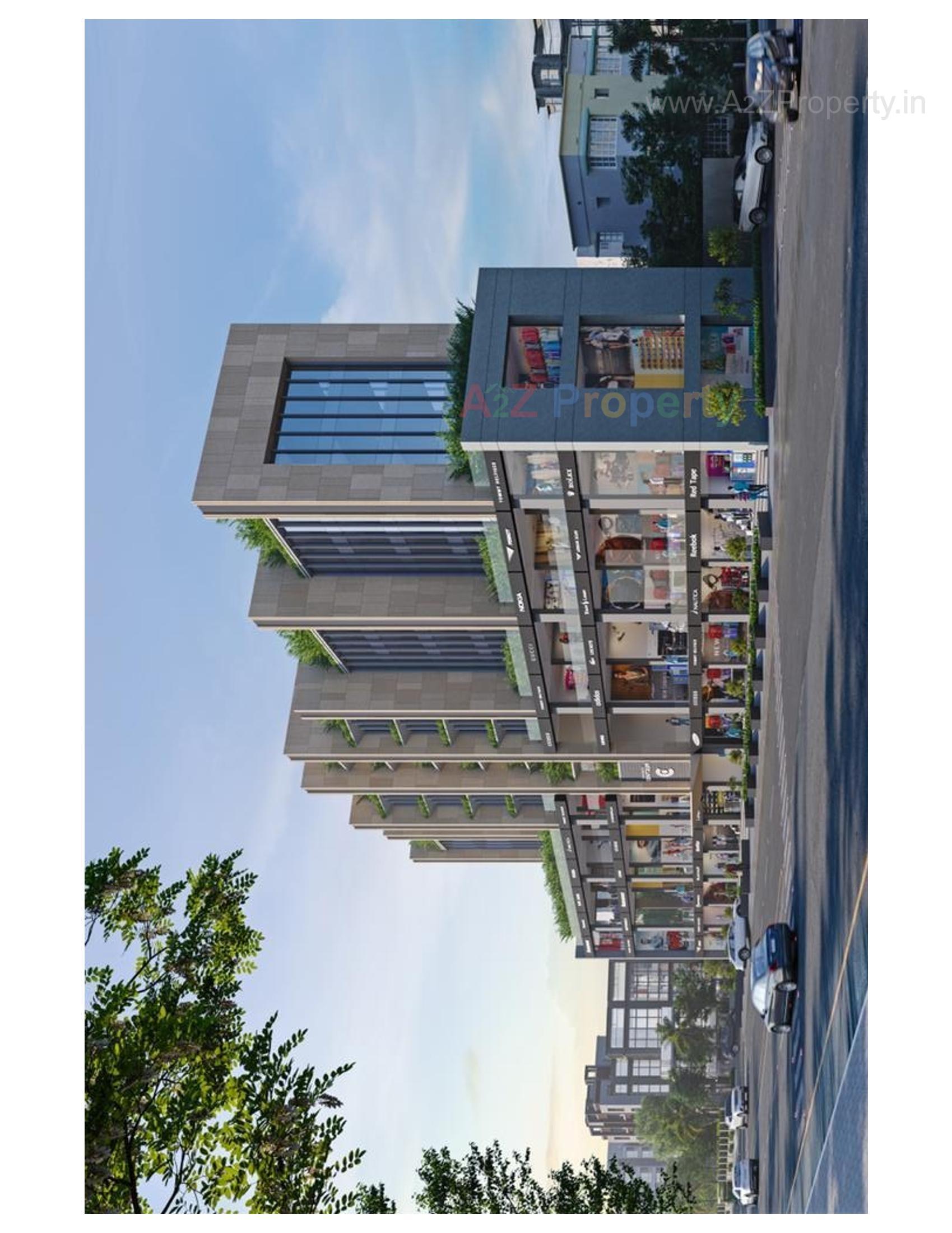 3D Elevation of real estate project Business Centrum located at Rajkot, Rajkot, Gujarat