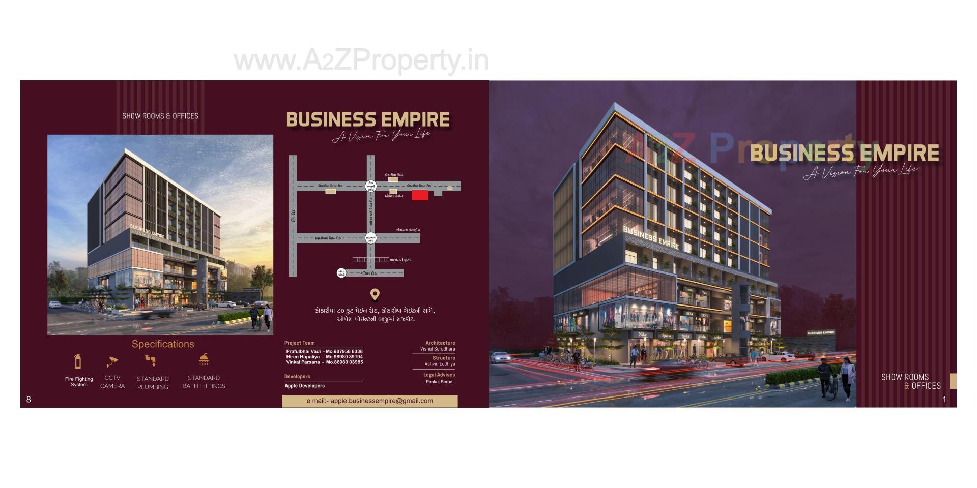  of real estate project Business Empire located at Kothariya, Rajkot, Gujarat
