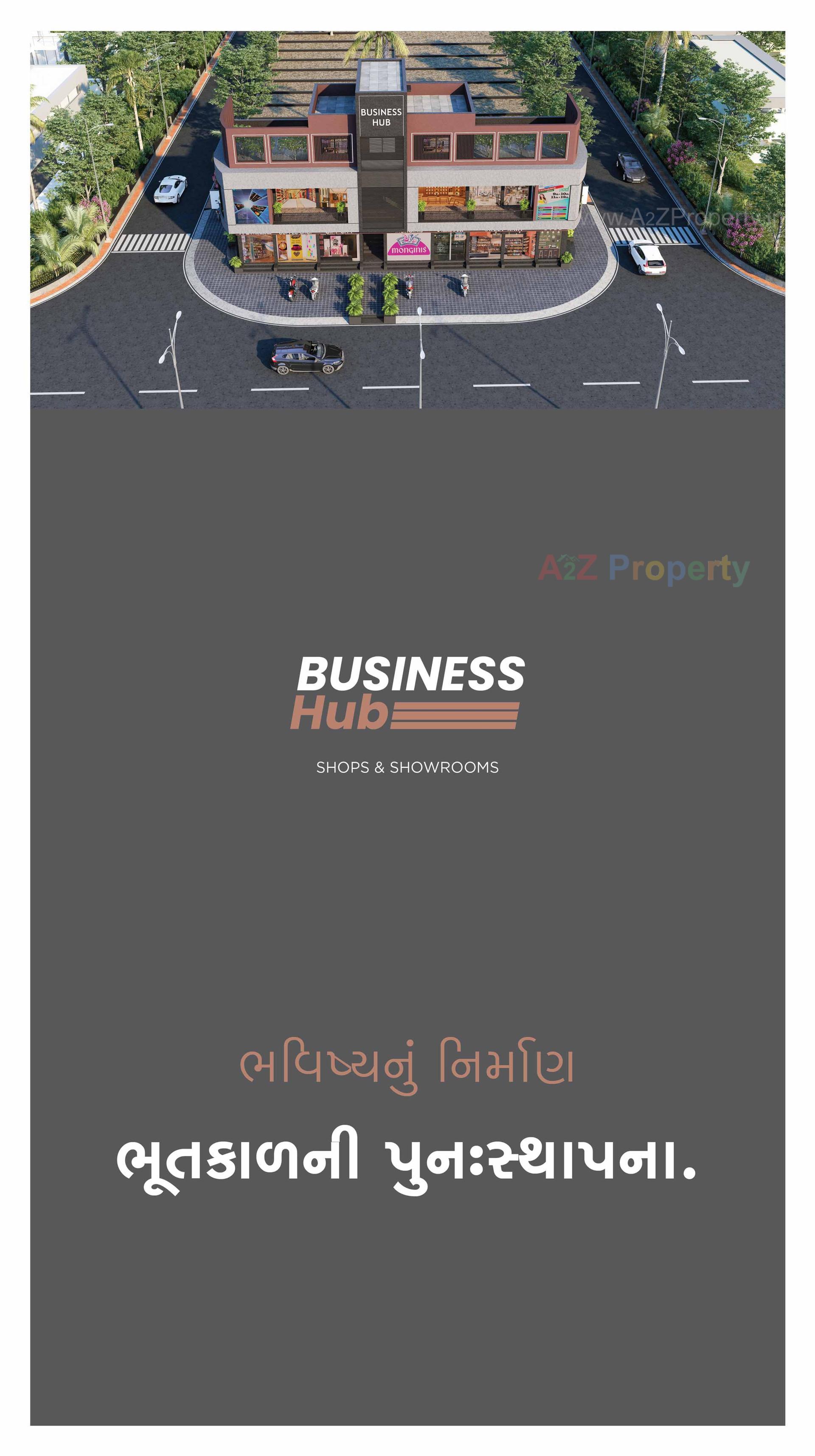  of real estate project Business Hub located at Manharpur, Rajkot, Gujarat