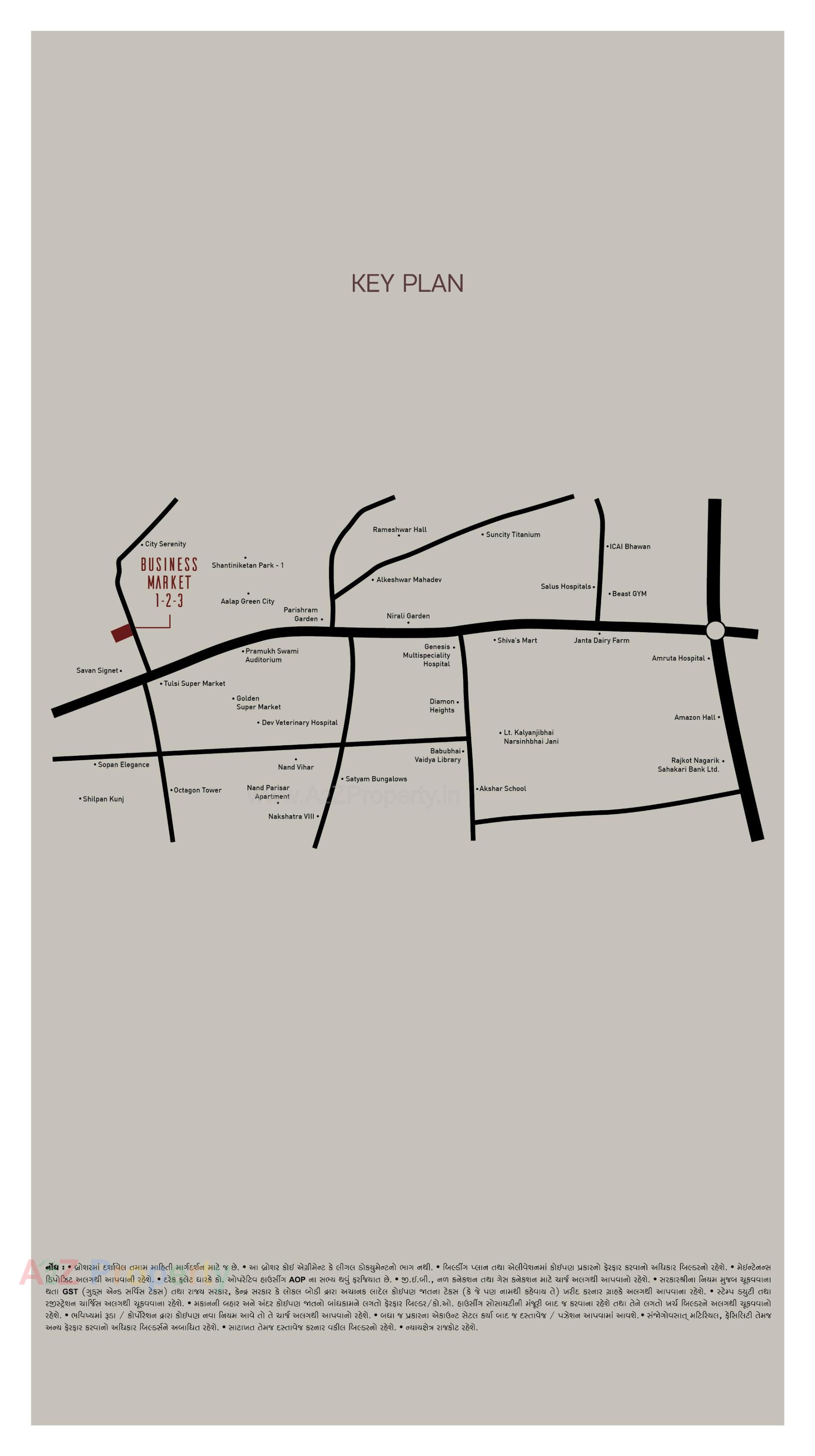  of real estate project Business Market located at Raiya, Rajkot, Gujarat