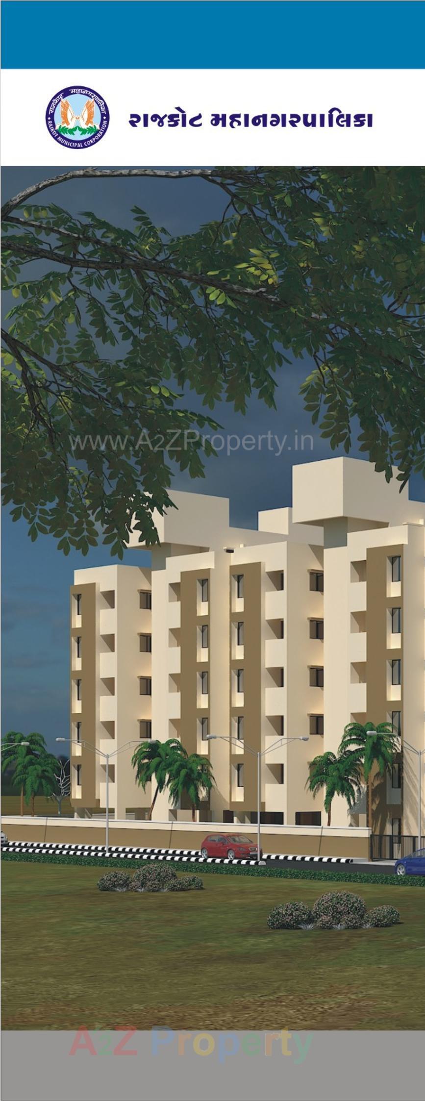 3D Elevation of real estate project Central Zone Package  Fp 12a located at Rajkot, Rajkot, Gujarat