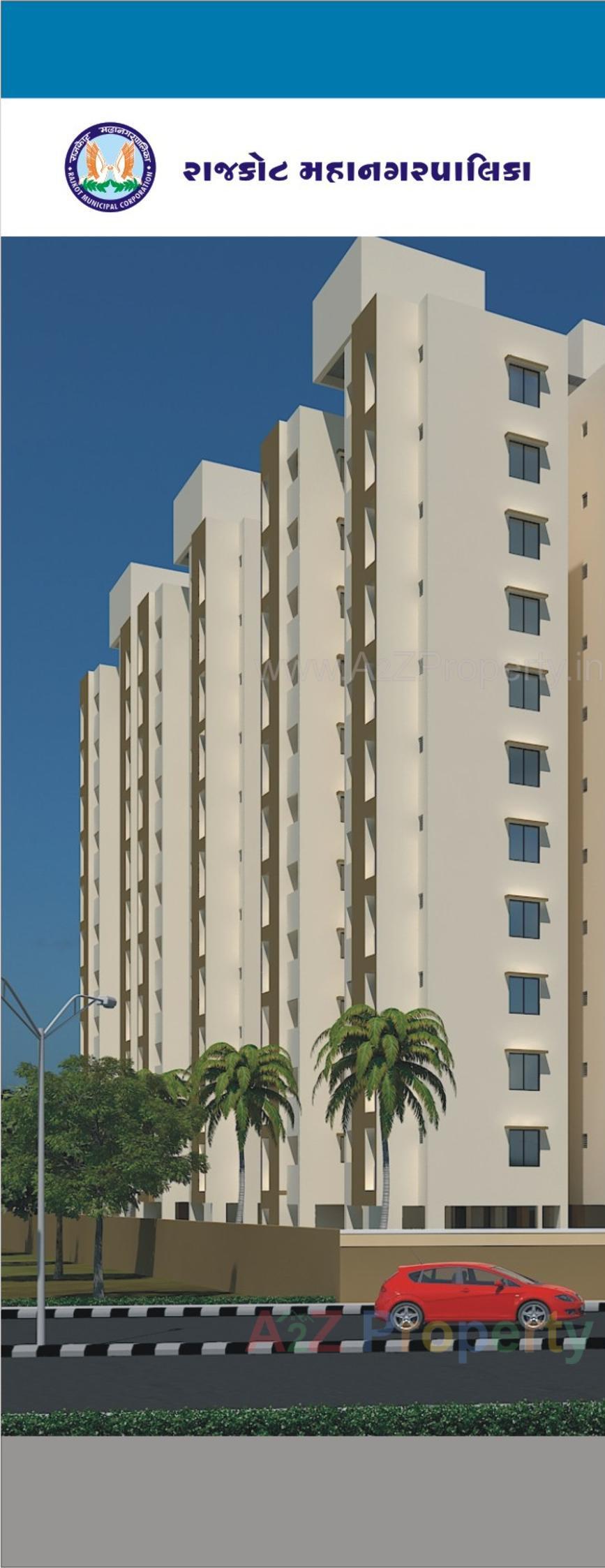 3D Elevation of real estate project Central Zone Package  Fp 12a located at Rajkot, Rajkot, Gujarat