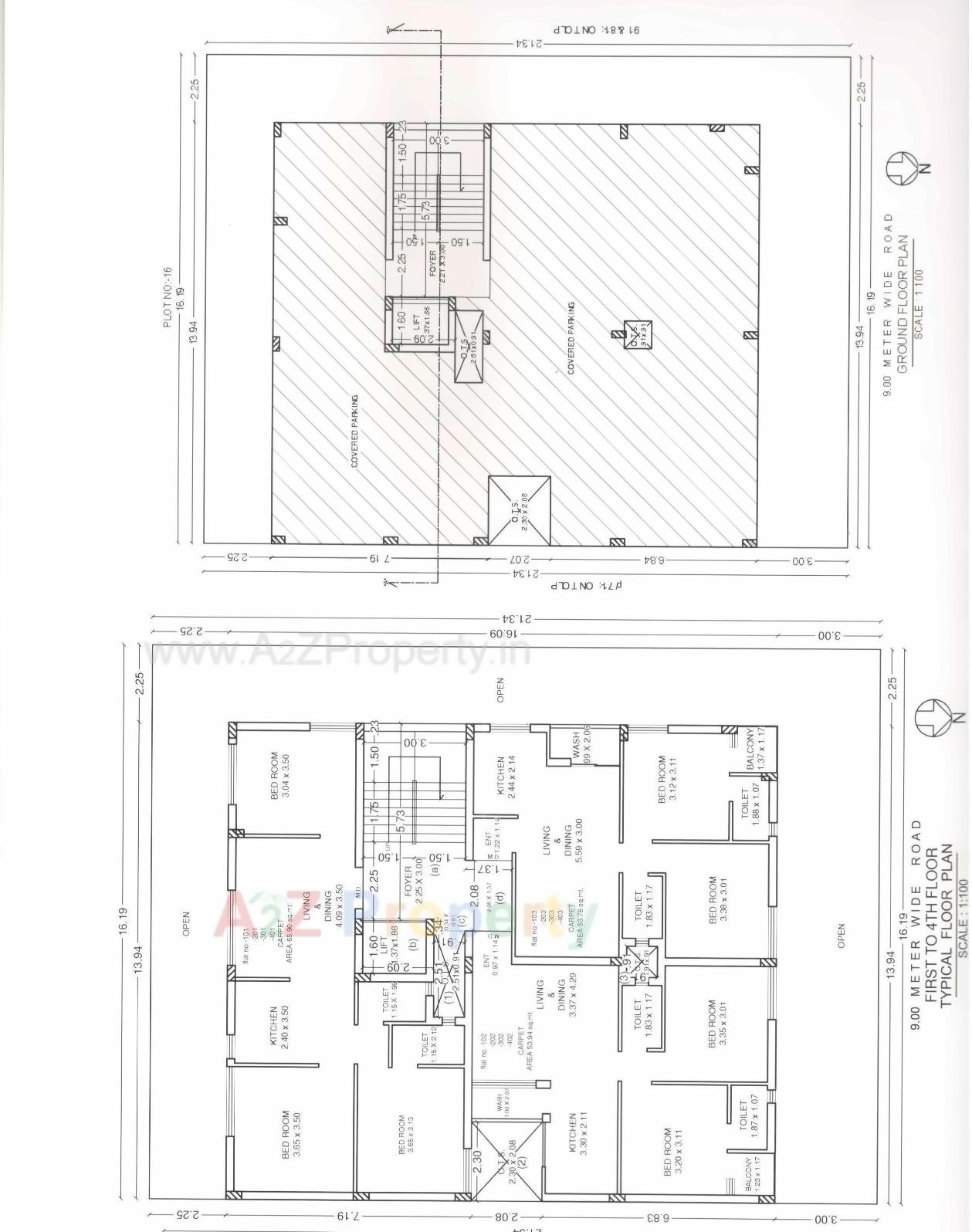 Layout of real estate project Century Comfort located at Rajkot, Rajkot, Gujarat