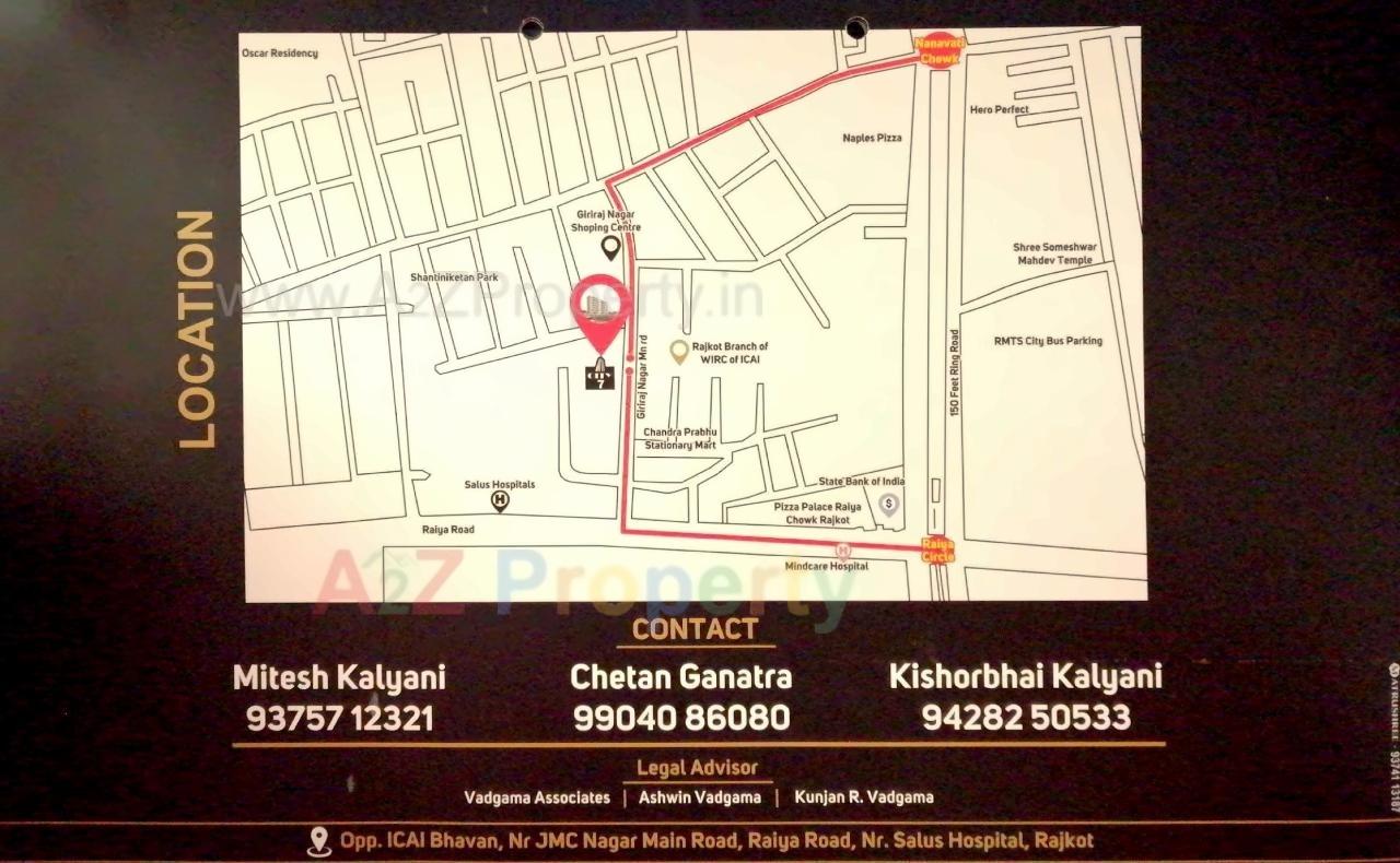  of real estate project City located at Raiya, Rajkot, Gujarat