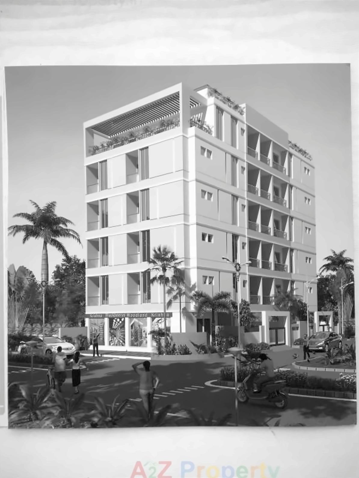 3D Elevation of real estate project City Center located at Gondal, Rajkot, Gujarat