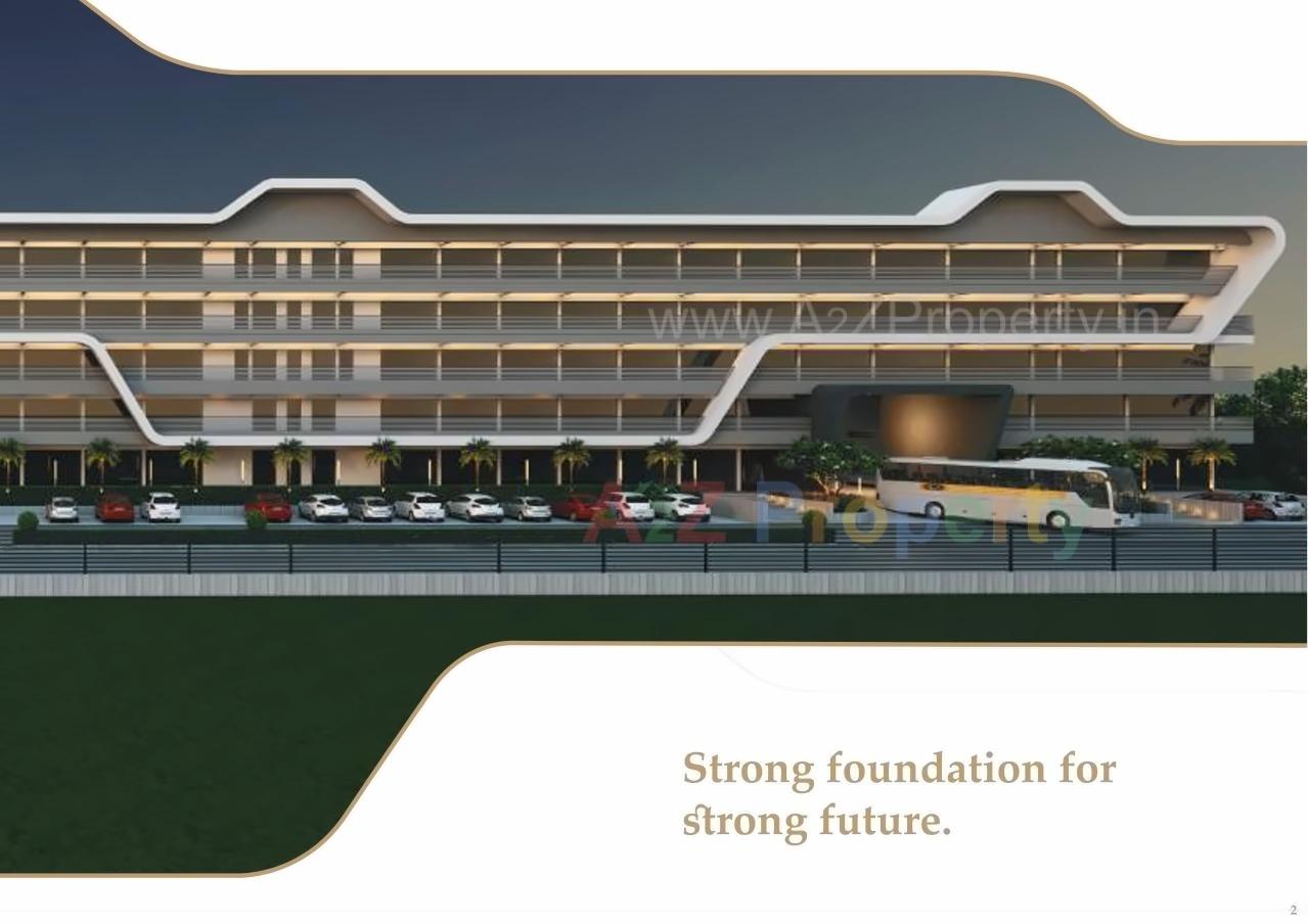 3D Elevation of real estate project City Center located at Rajkot, Rajkot, Gujarat