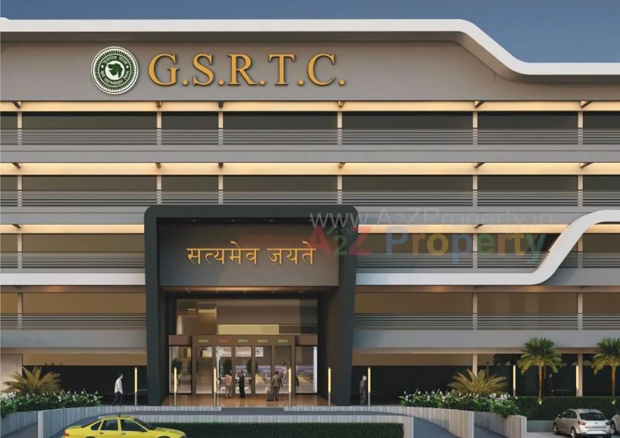 3D Elevation of real estate project City Center located at Rajkot, Rajkot, Gujarat