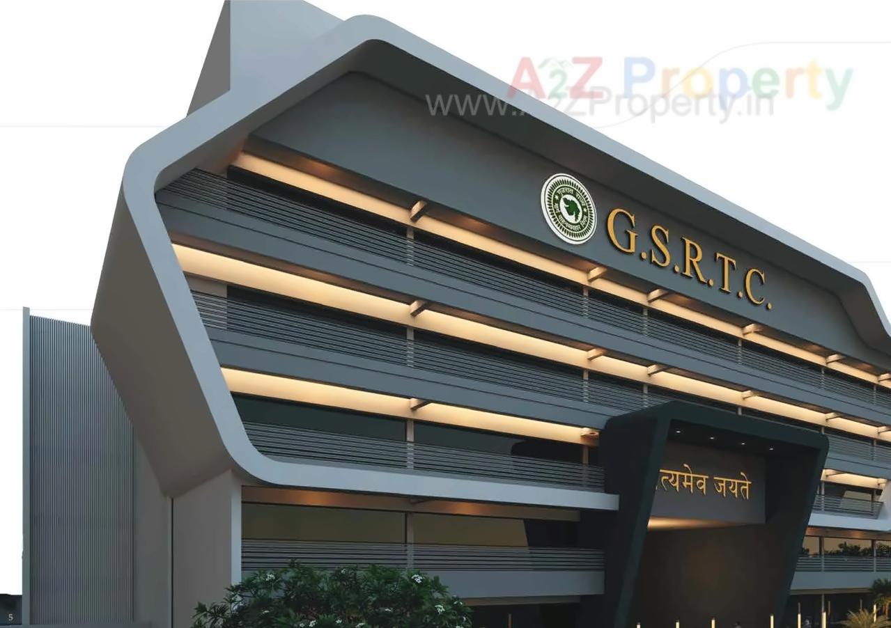 3D Elevation of real estate project City Center located at Rajkot, Rajkot, Gujarat