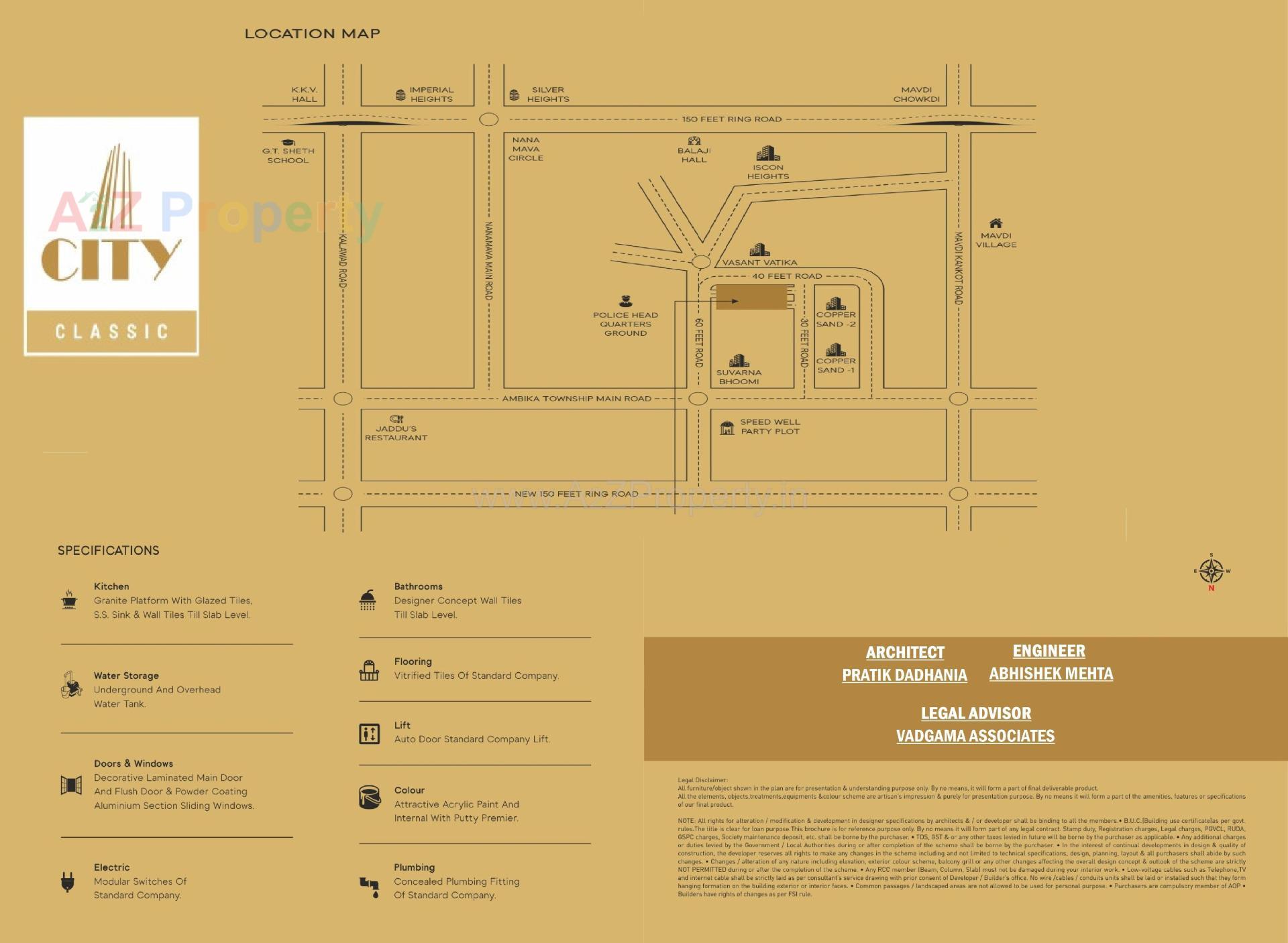  of real estate project City Classic located at Mavdi, Rajkot, Gujarat