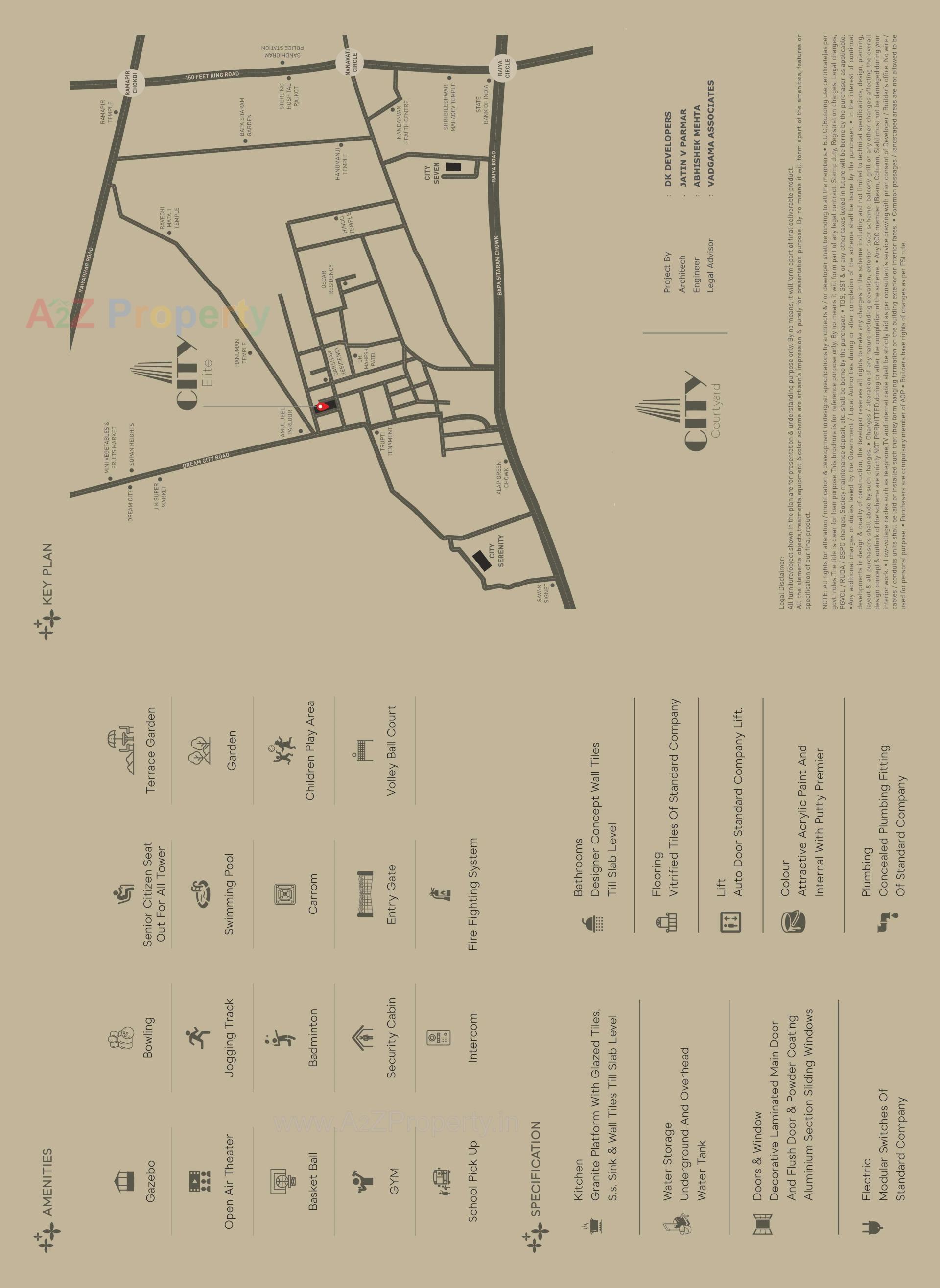  of real estate project City Courtyard located at Nagar, Rajkot, Gujarat