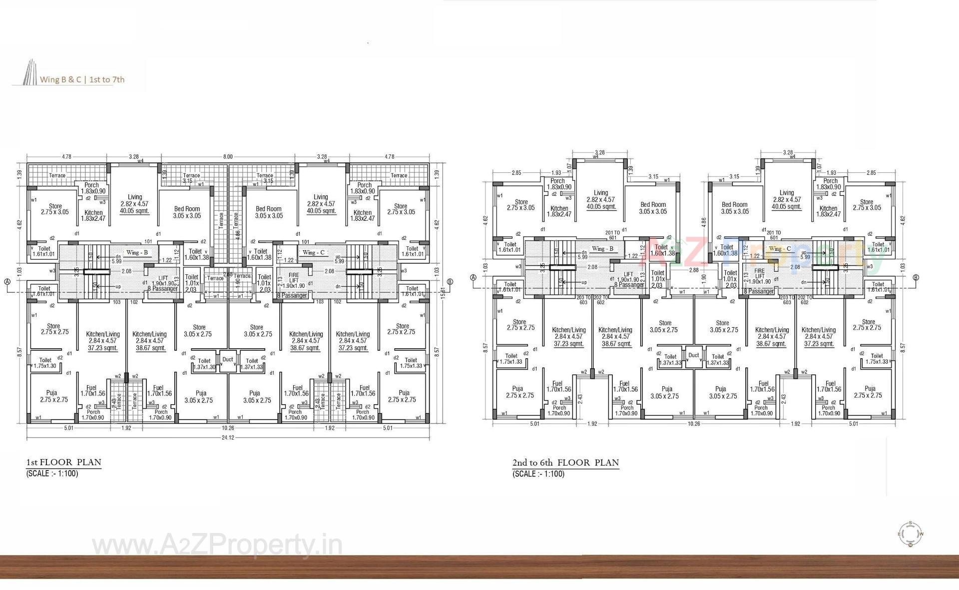 Layout of real estate project City Elite located at Raiya, Rajkot, Gujarat