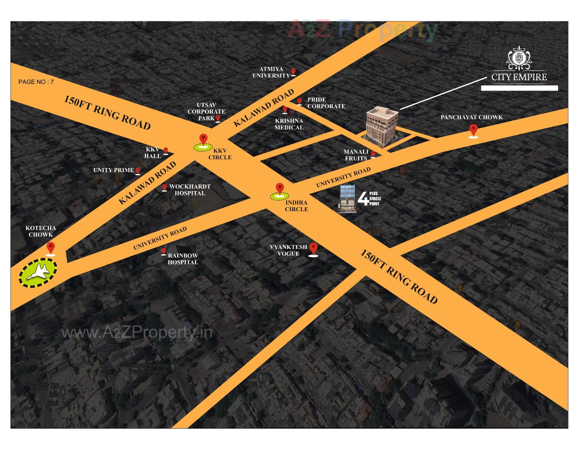  of real estate project City Empire located at Nanamava, Rajkot, Gujarat