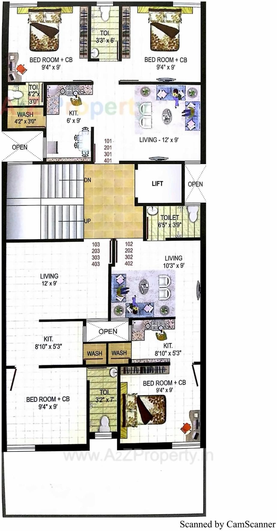 Layout of real estate project City Home located at Rajkot, Rajkot, Gujarat