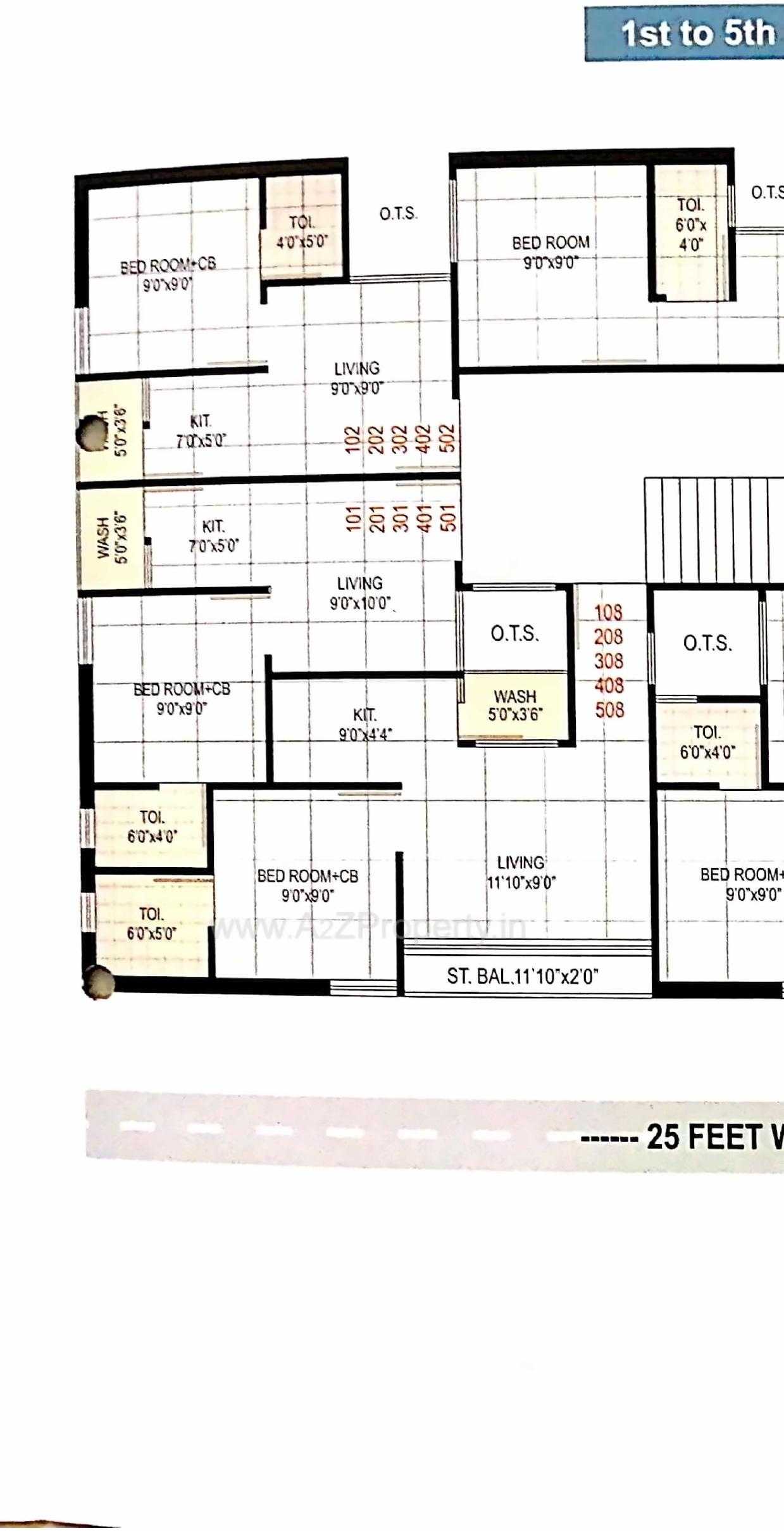 Layout of real estate project City Imperia located at Gondal, Rajkot, Gujarat