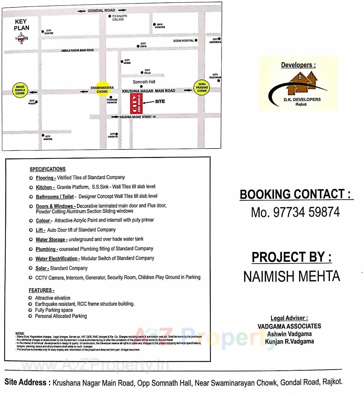  of real estate project City One World located at Rajkot, Rajkot, Gujarat