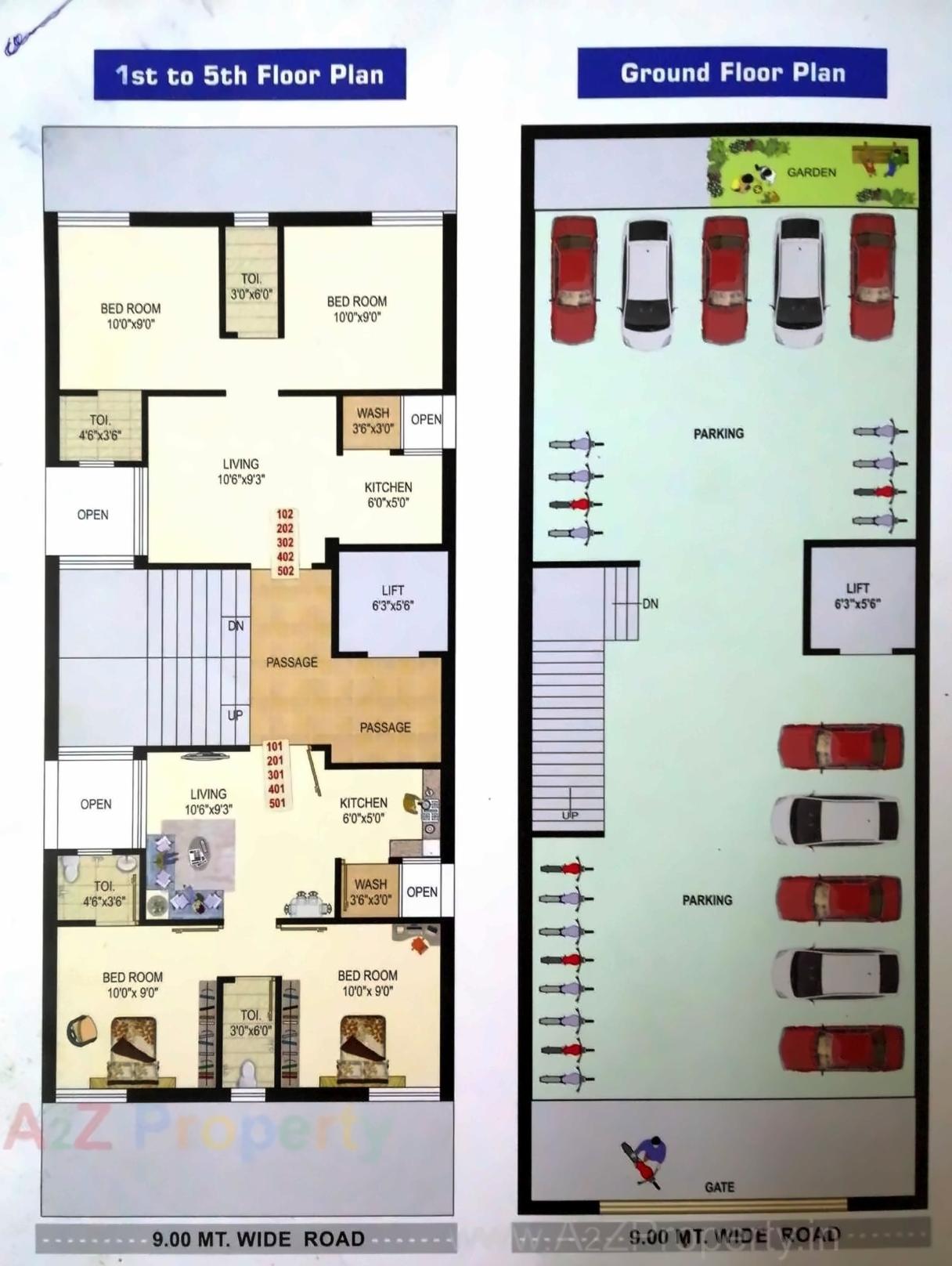 Layout of real estate project City Onyx located at Mavdi, Rajkot, Gujarat