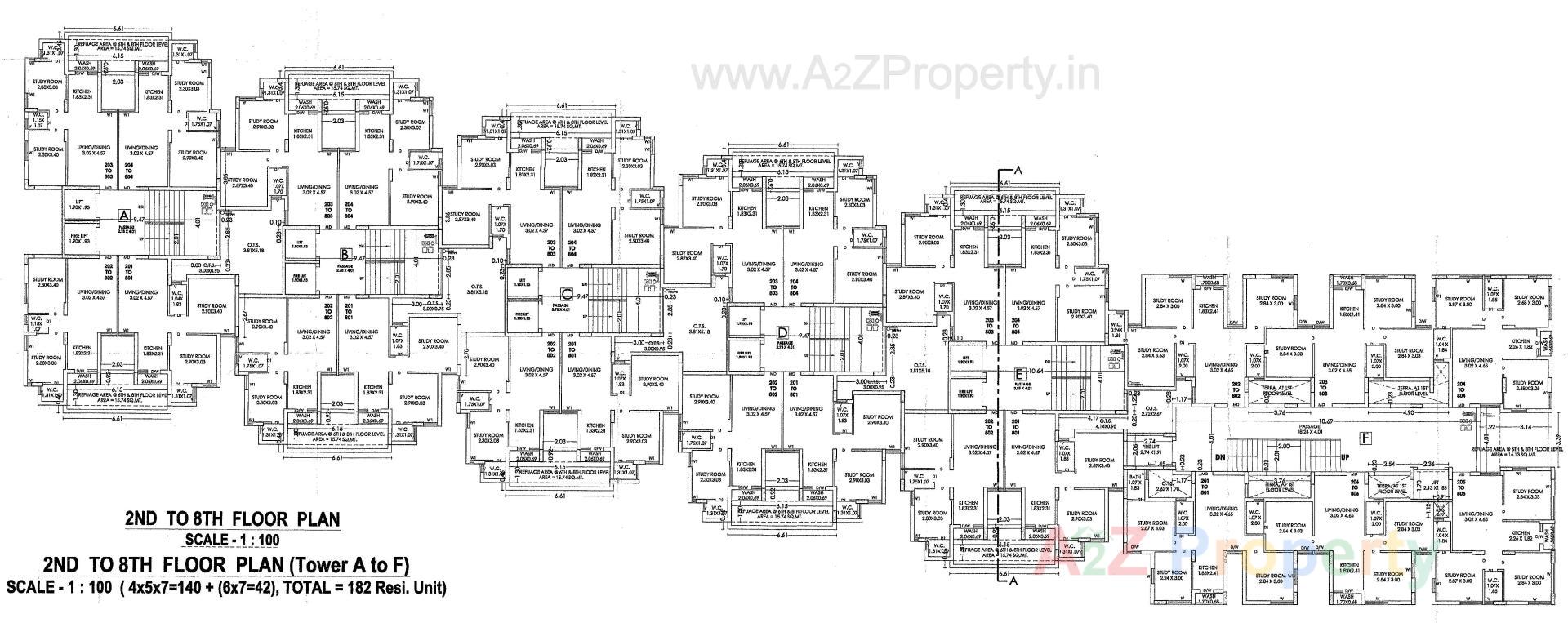 Layout of real estate project City Selenium located at Rajkot, Rajkot, Gujarat