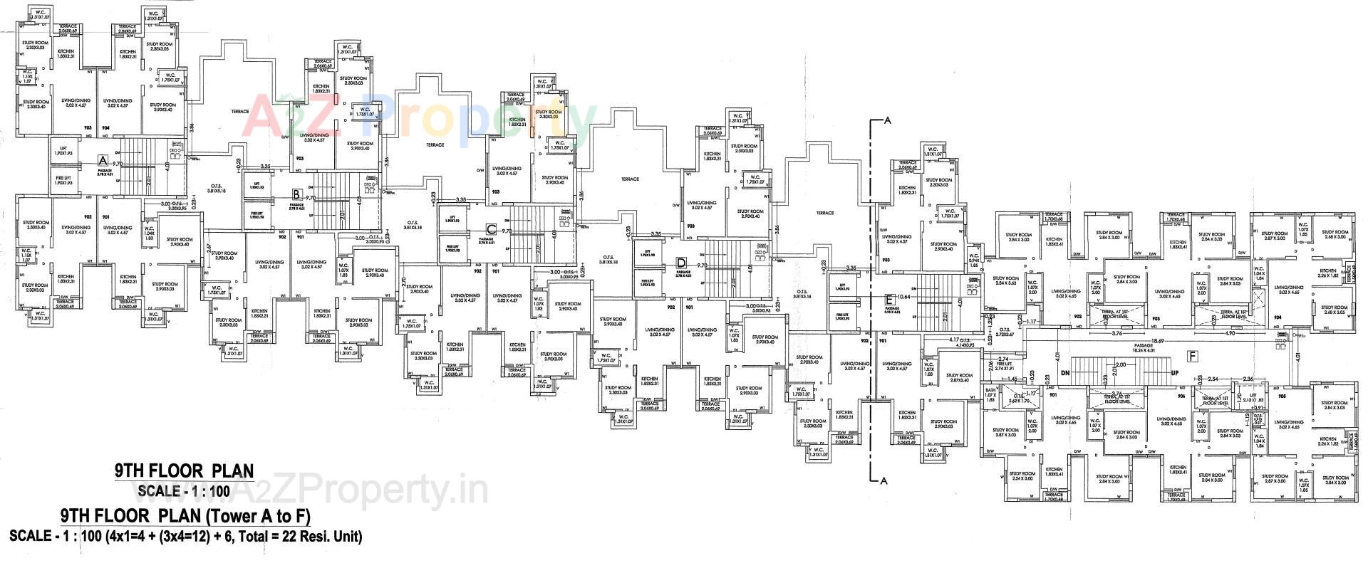 Layout of real estate project City Selenium located at Rajkot, Rajkot, Gujarat