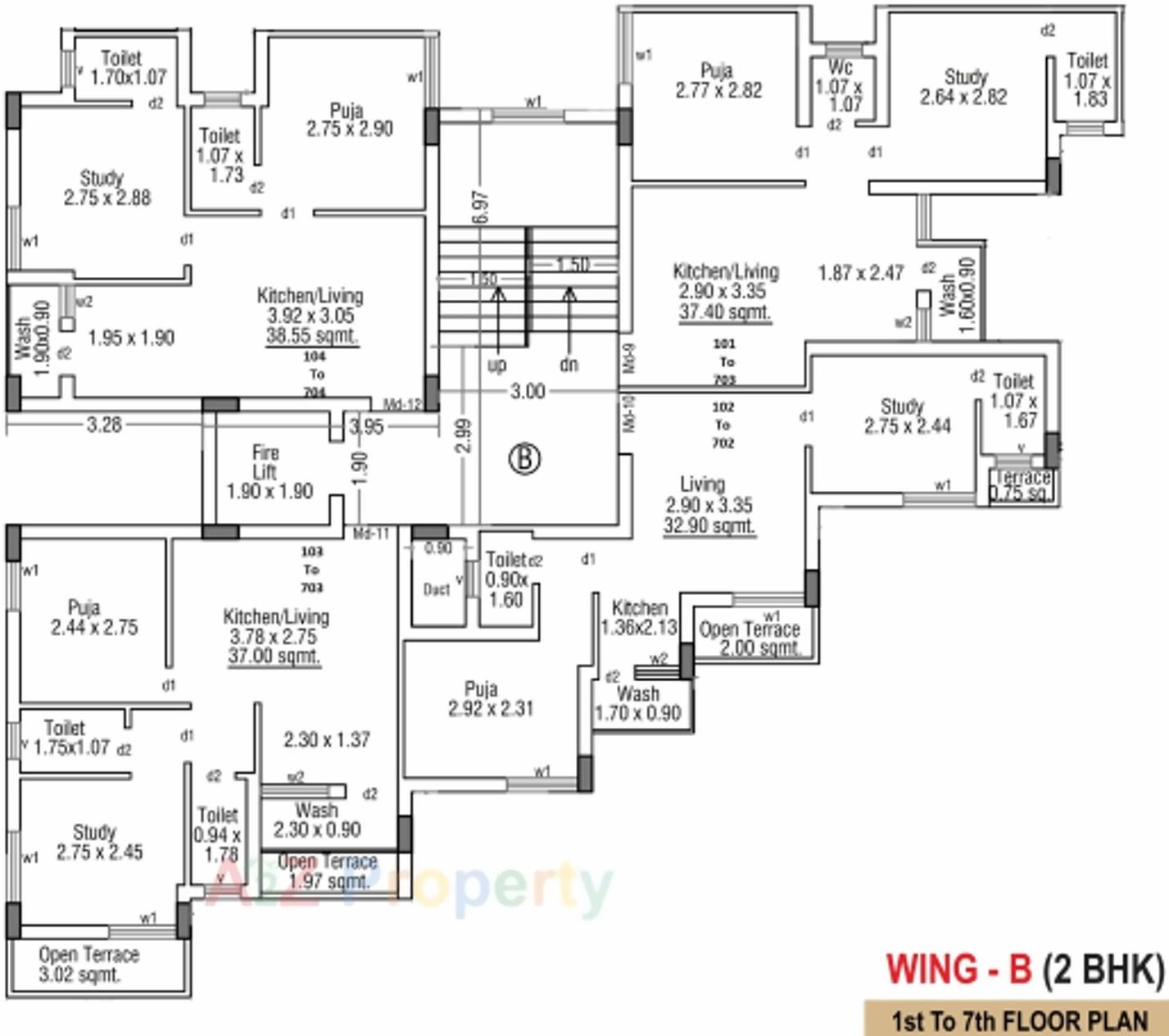 Layout of real estate project City Serenity located at Raiya, Rajkot, Gujarat