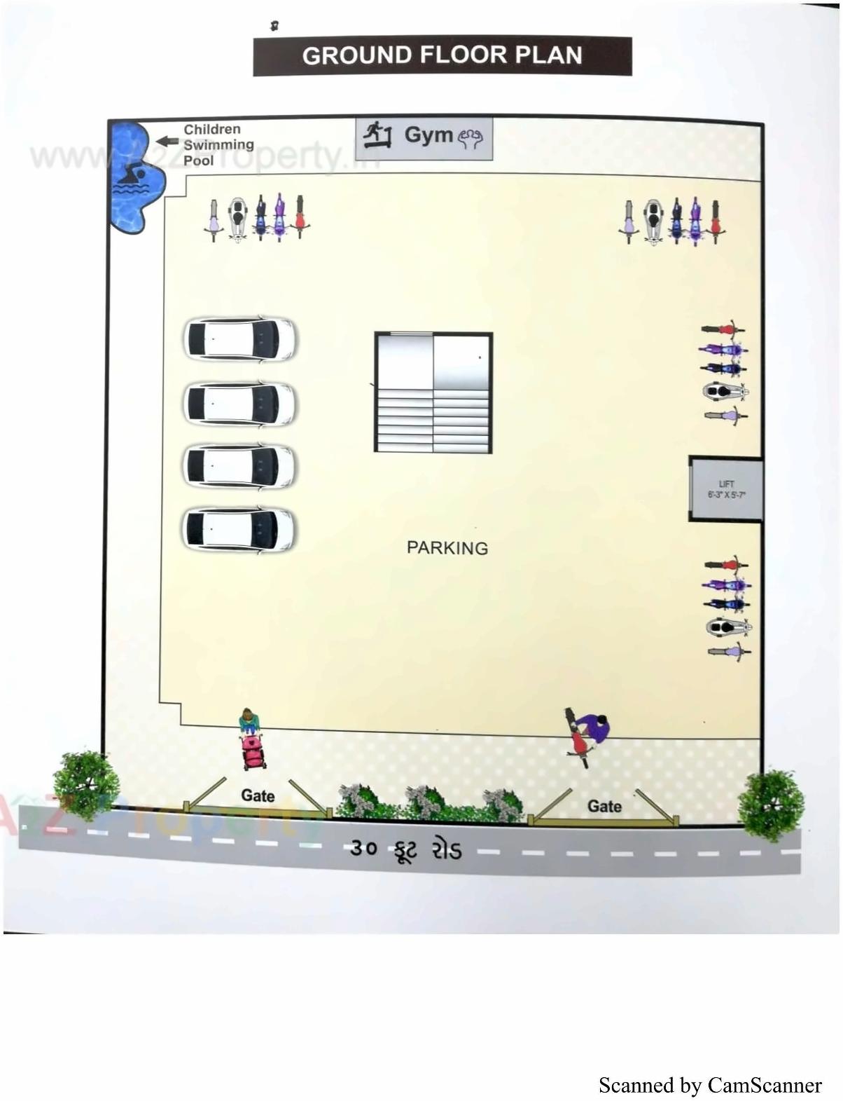  of real estate project City Sopan located at Mavdi, Rajkot, Gujarat