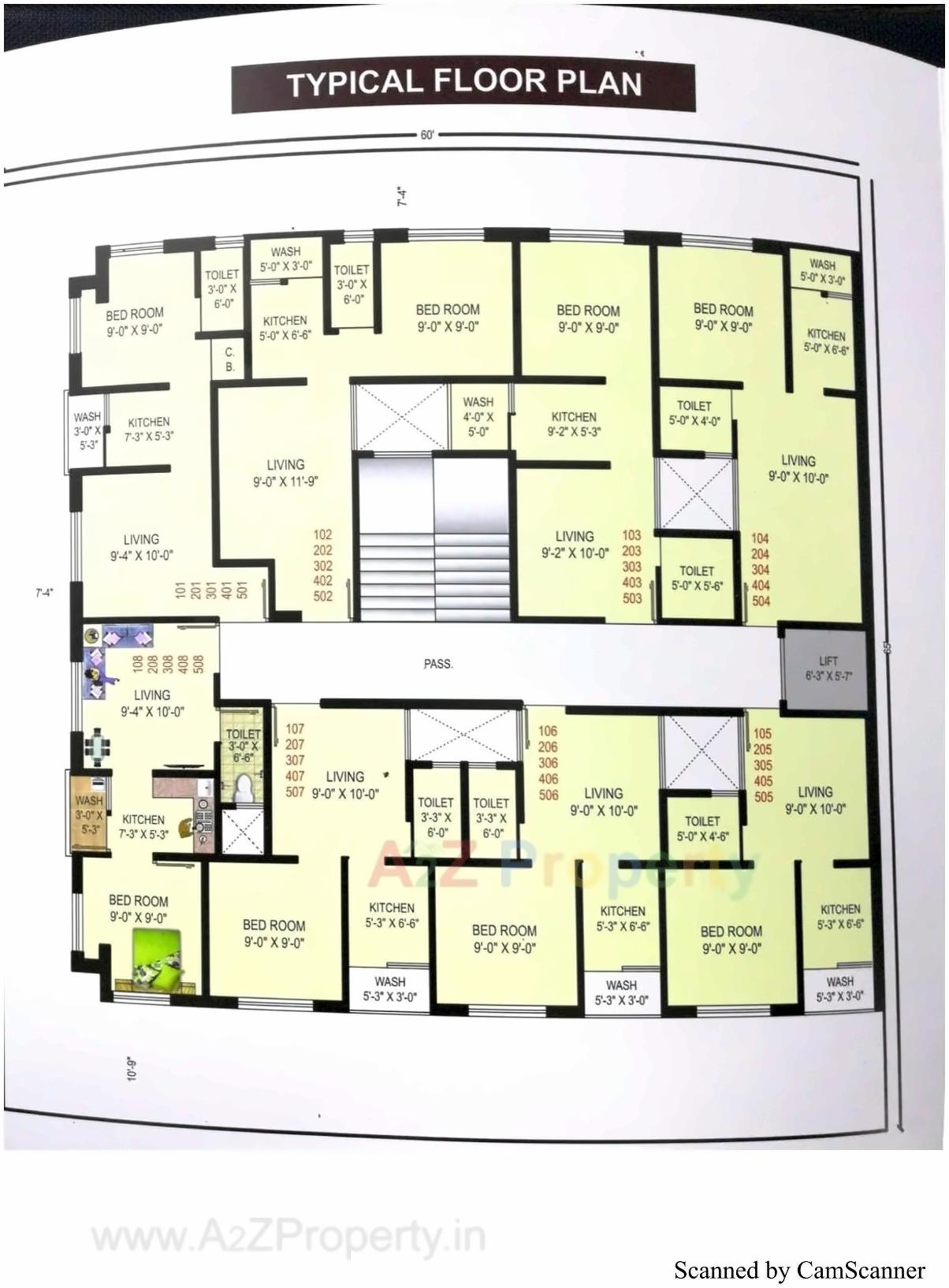 Layout of real estate project City Sopan located at Mavdi, Rajkot, Gujarat