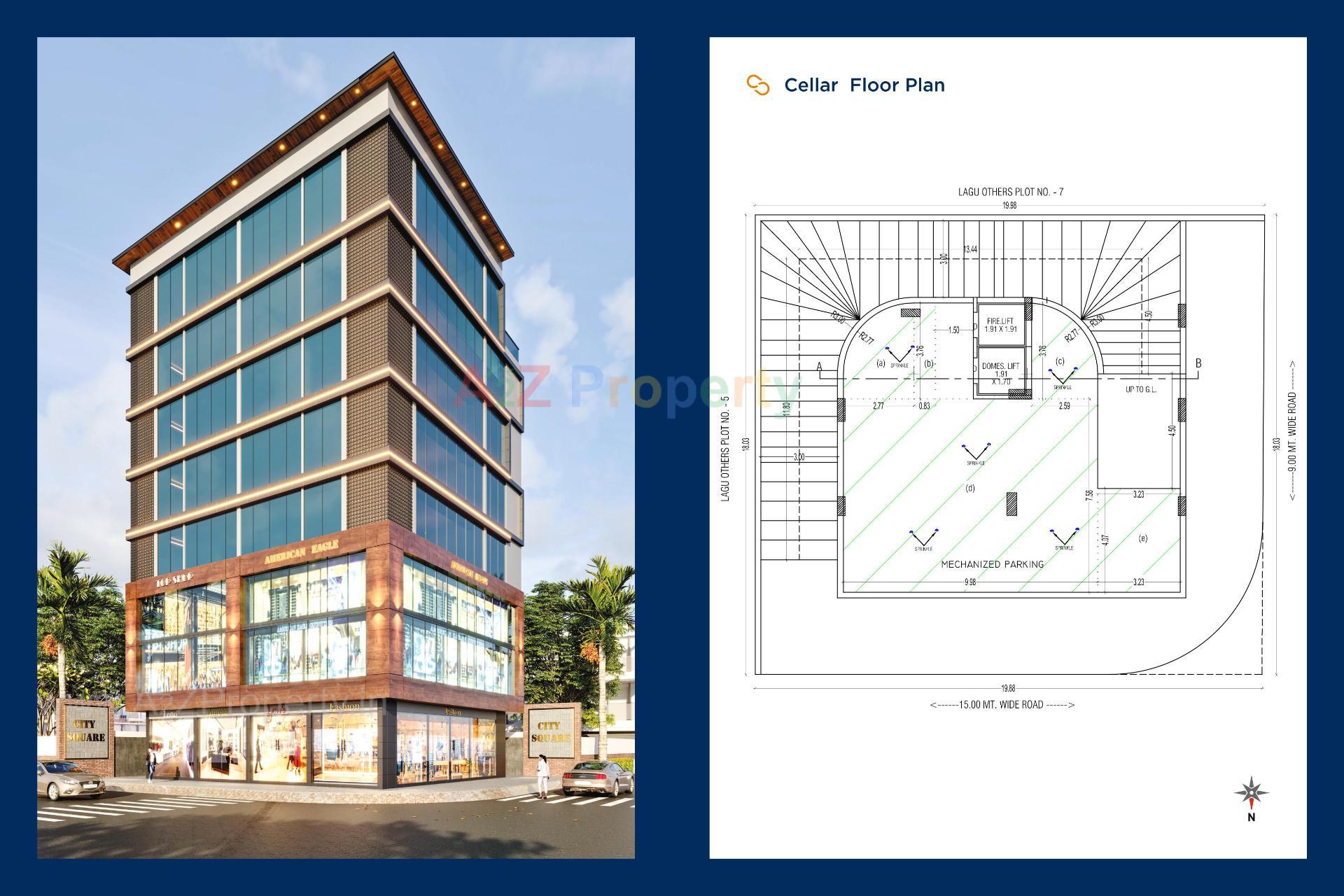  of real estate project City Square located at Rajkot, Rajkot, Gujarat