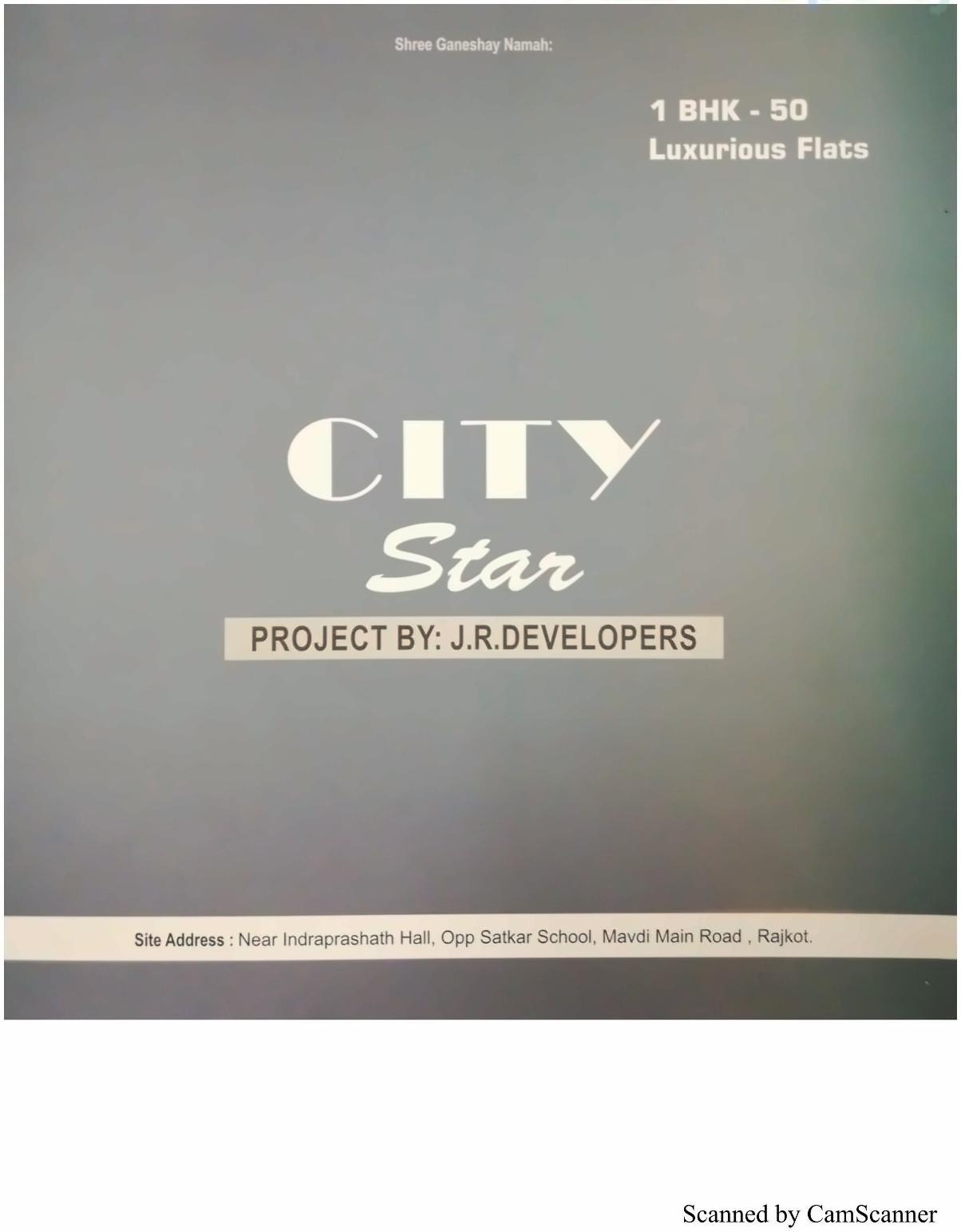  of real estate project City Star located at Mavdi, Rajkot, Gujarat