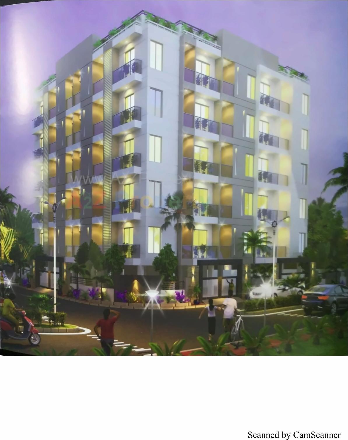 3D Elevation of real estate project City Star located at Mavdi, Rajkot, Gujarat