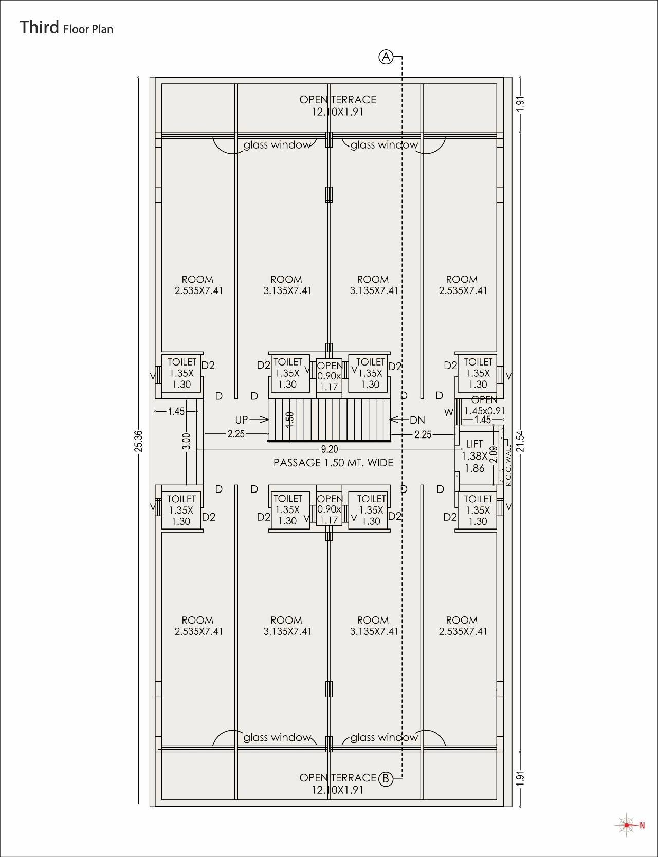  of real estate project Corporate Avenue located at Nana-mava, Rajkot, Gujarat