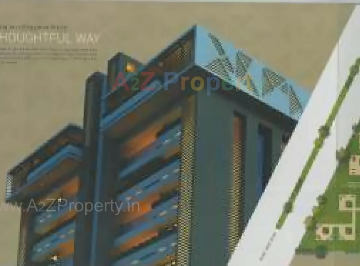 3D Elevation of real estate project Cozy Courtyard located at Mota-mava, Rajkot, Gujarat