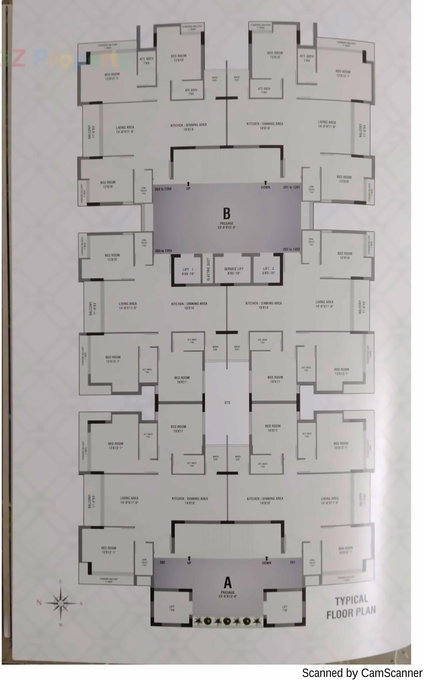 Layout of real estate project Crystal City located at Rajkot, Rajkot, Gujarat