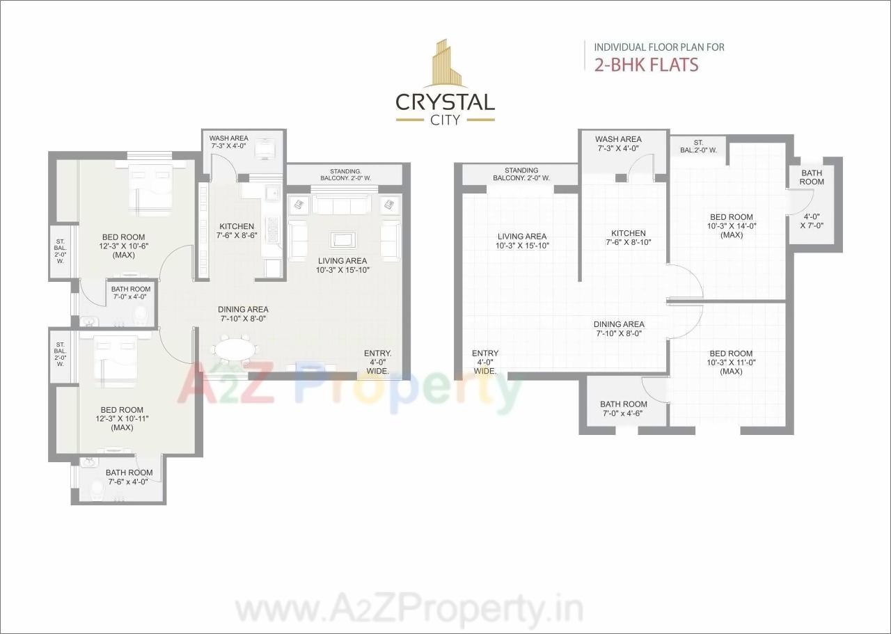 Layout of real estate project Crystal City located at Rajkot, Rajkot, Gujarat