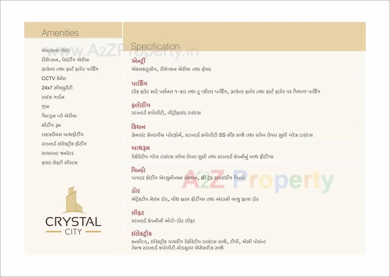  of real estate project Crystal City located at Rajkot, Rajkot, Gujarat
