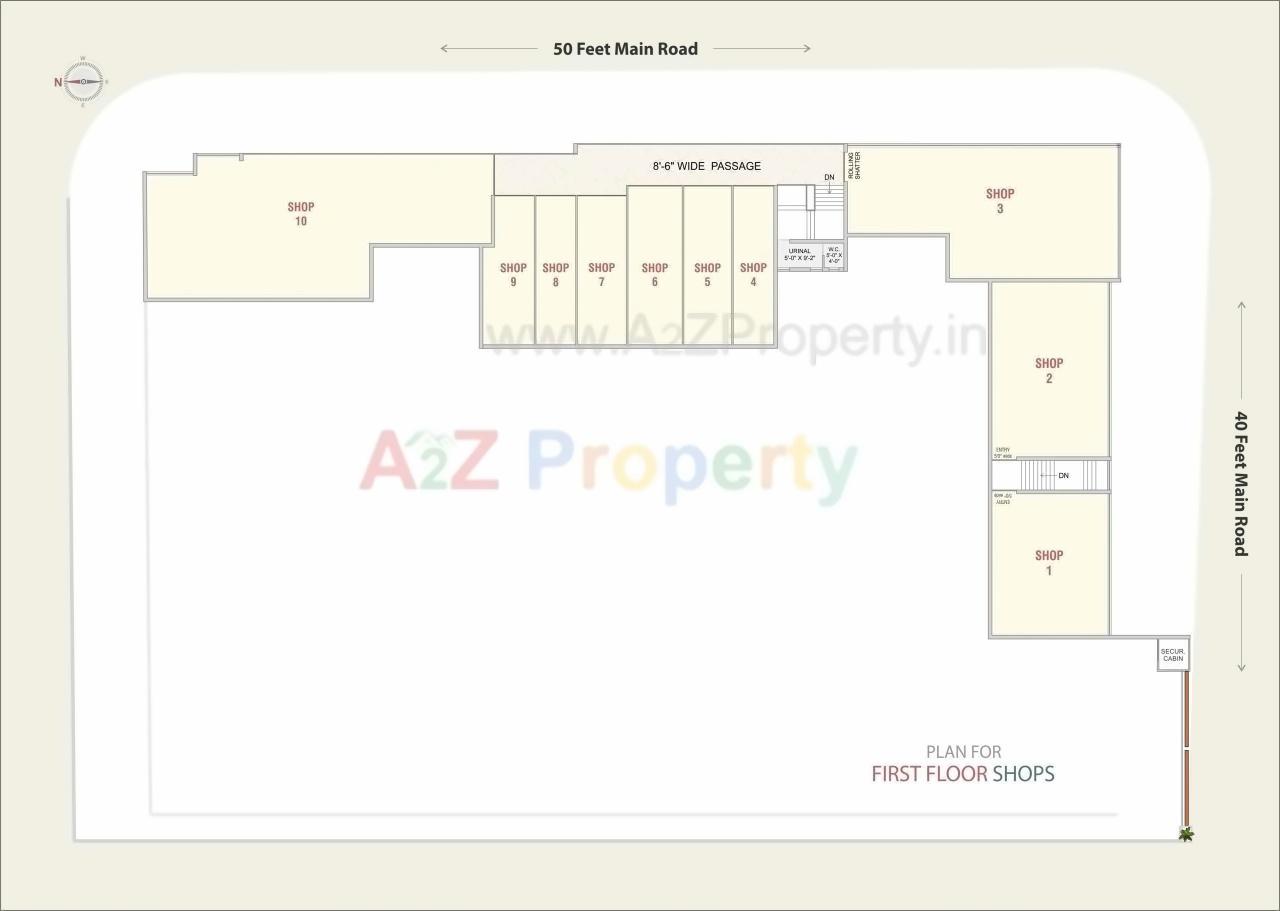 Layout of real estate project Crystal City located at Rajkot, Rajkot, Gujarat