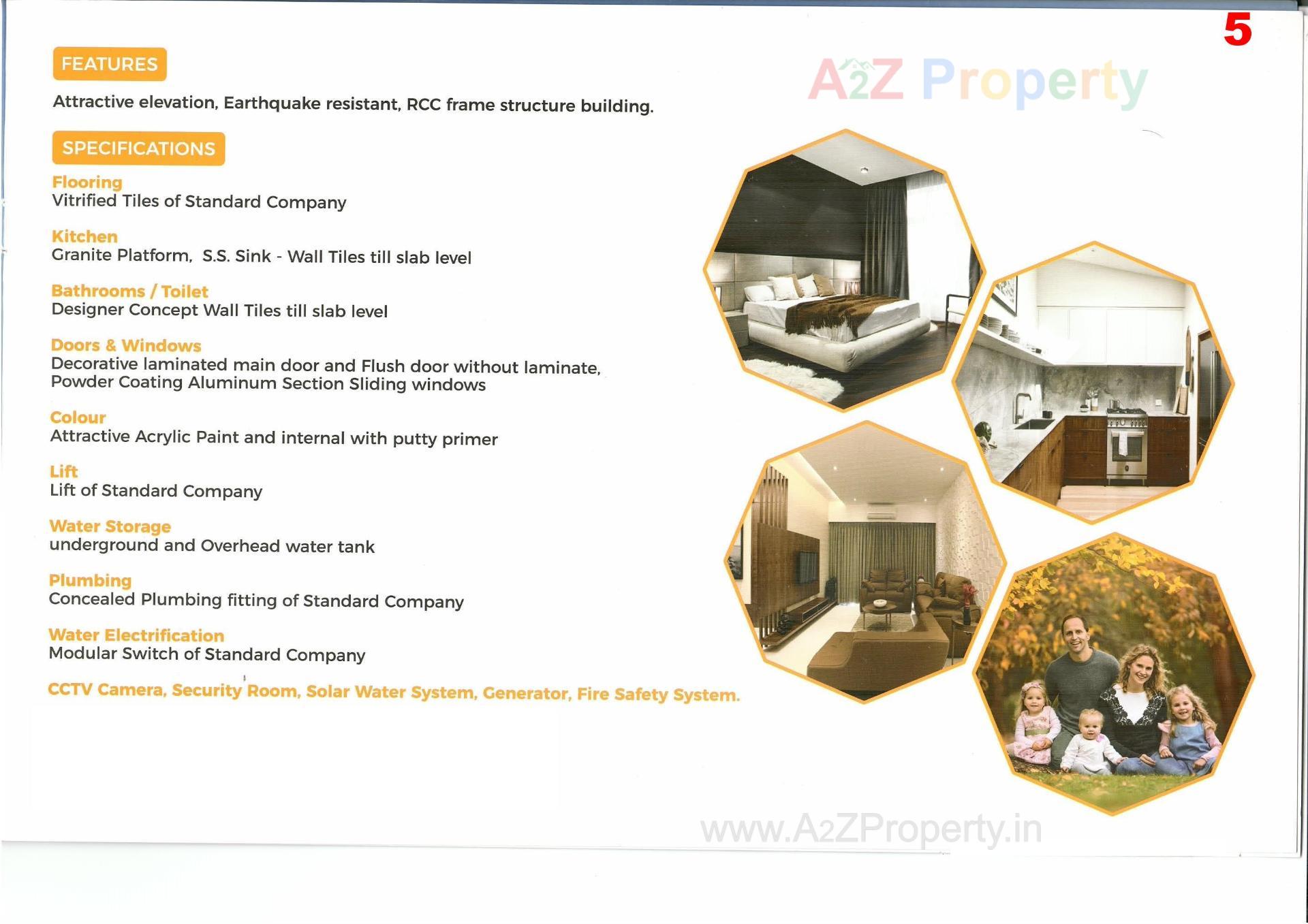  of real estate project Crystal Heights located at Raiya, Rajkot, Gujarat