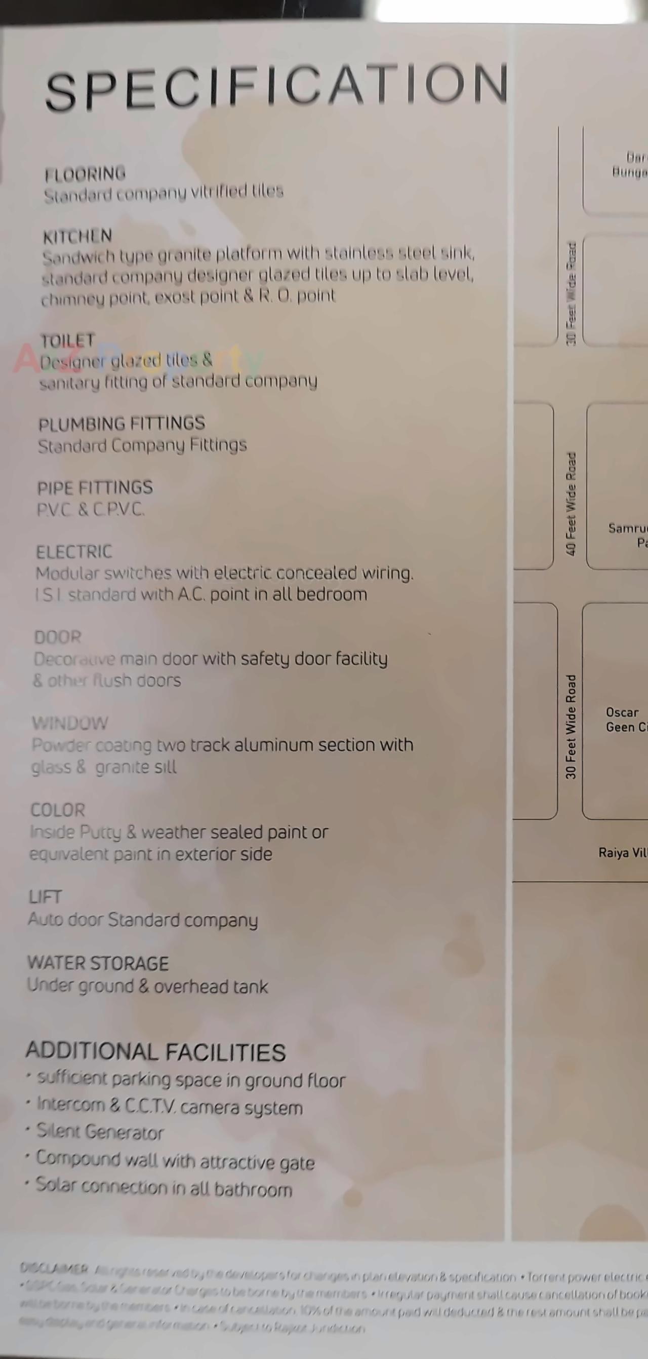 Project Specifications