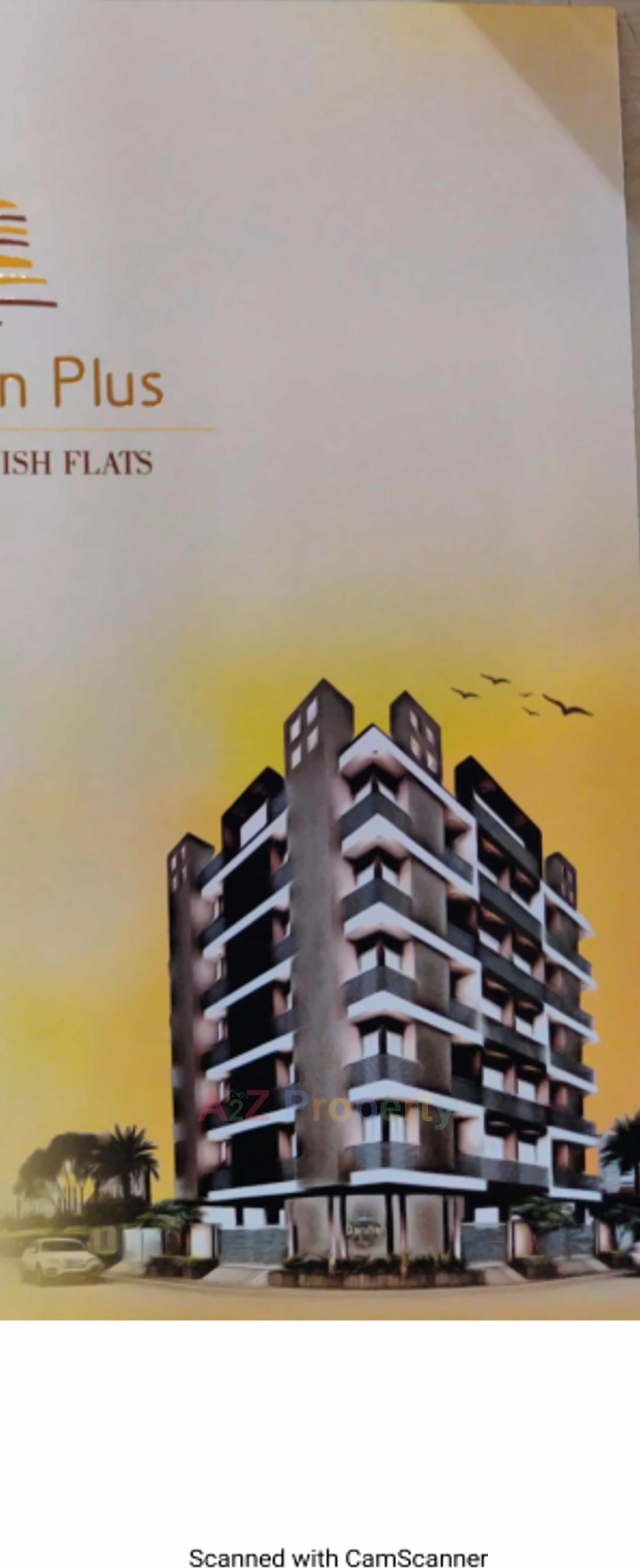 3D Elevation of real estate project Darshan Plus located at Raiya, Rajkot, Gujarat